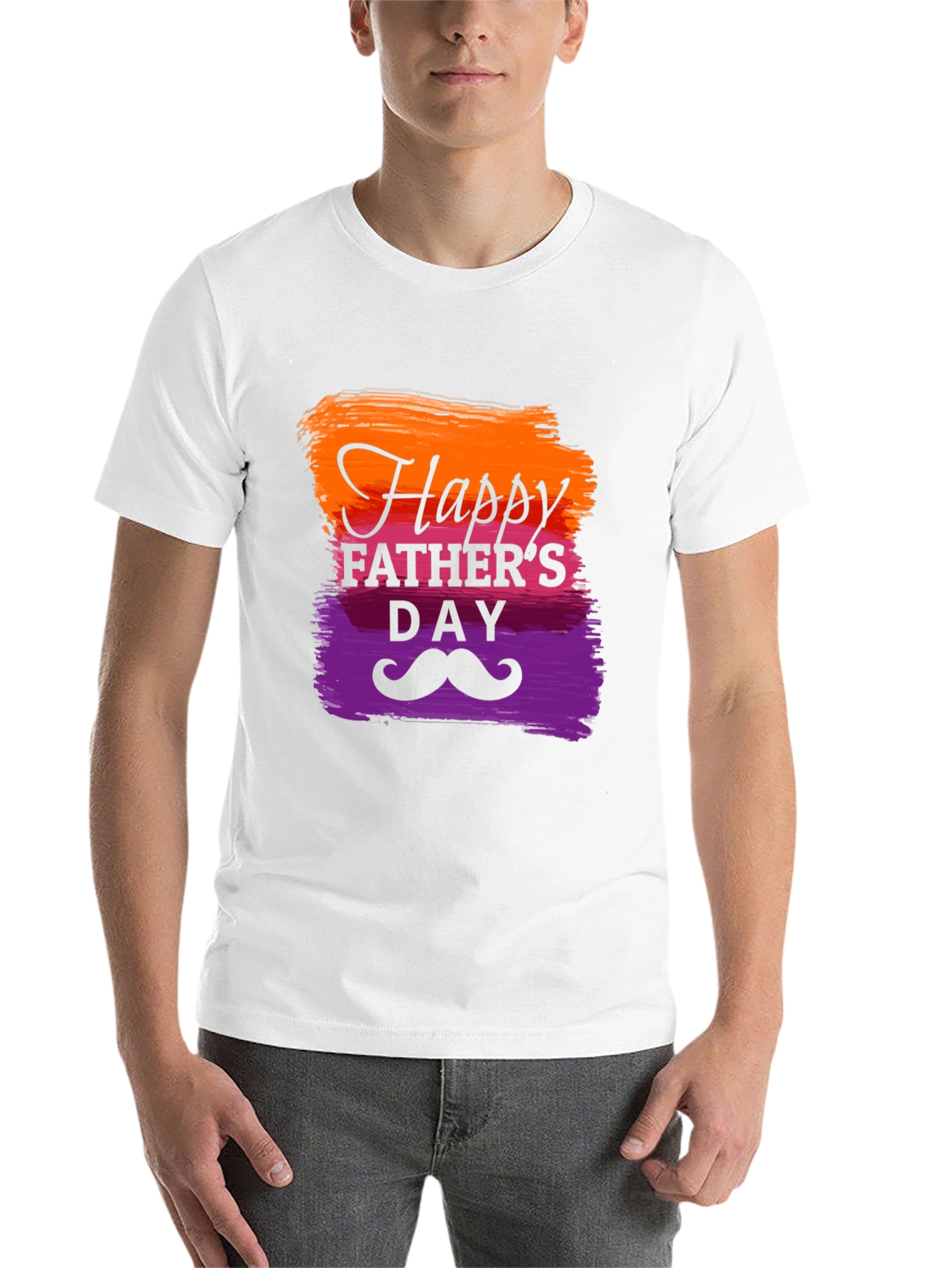 Happy Fathers Day T-Shirt - Stylish Dad Tee