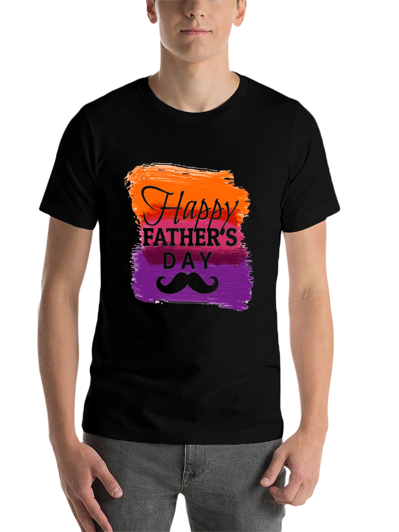 Happy Fathers Day T-Shirt - Stylish Dad Tee