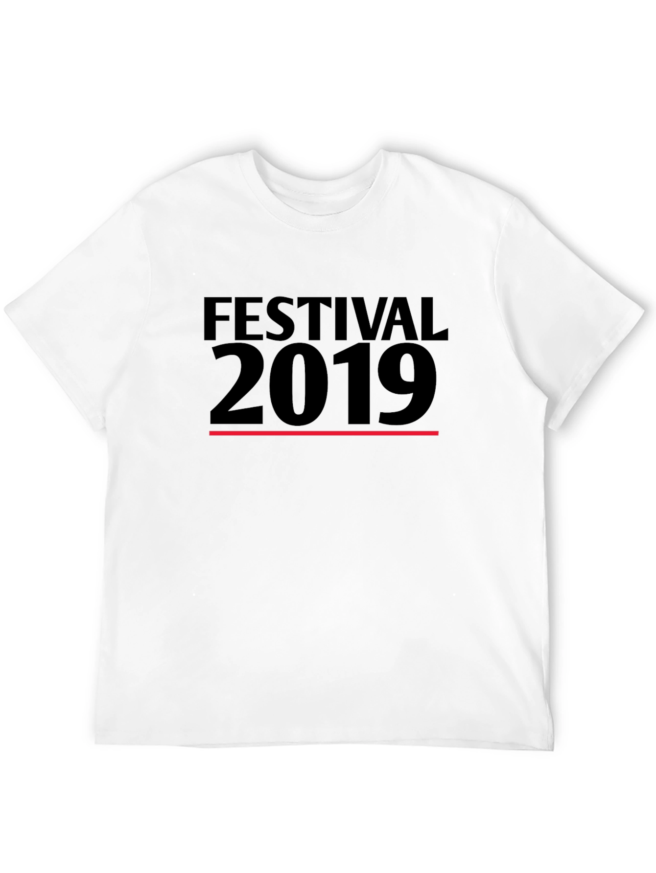 Festival 2019 Black Graphic Tee