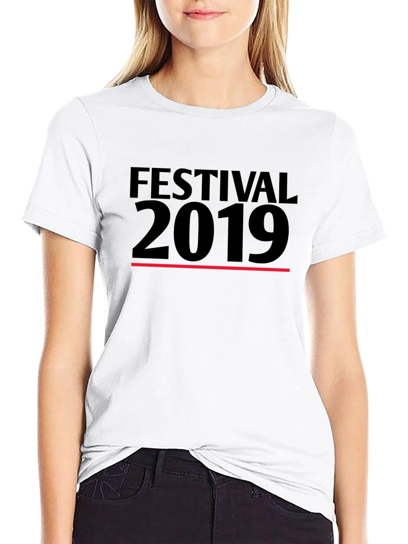 Festival 2019 Black Graphic Tee