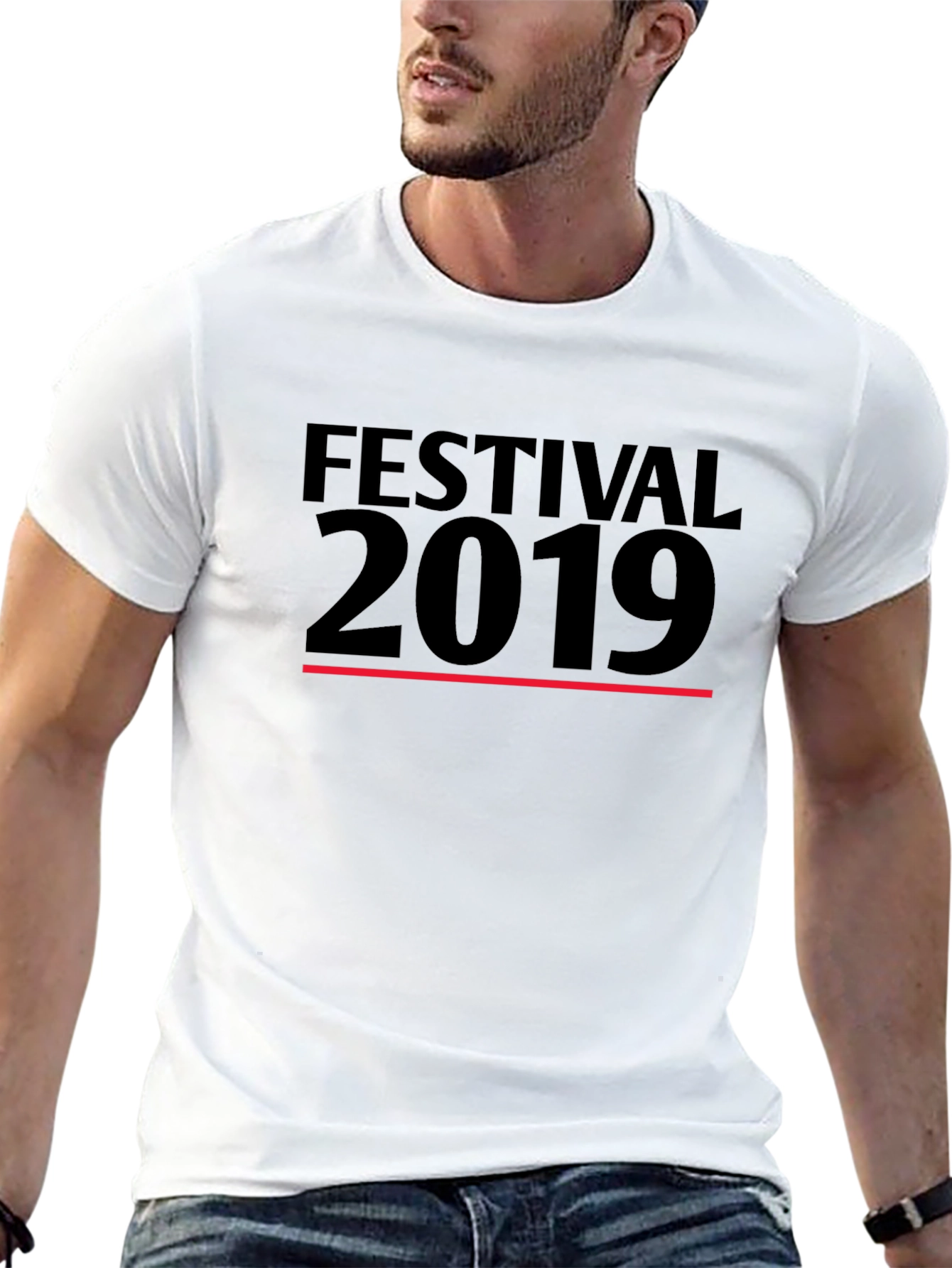 Festival 2019 Black Graphic Tee