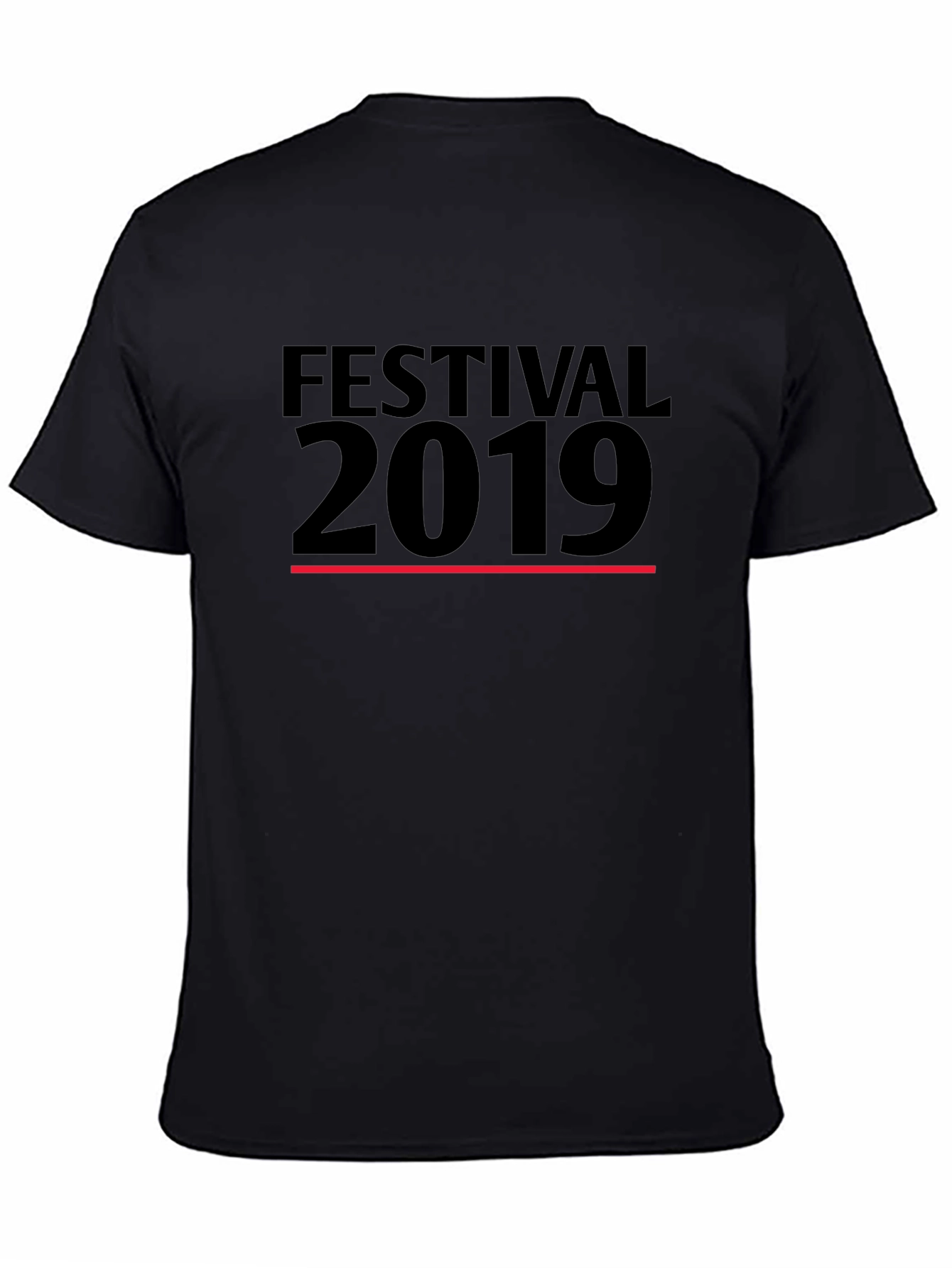 Festival 2019 Black Graphic Tee
