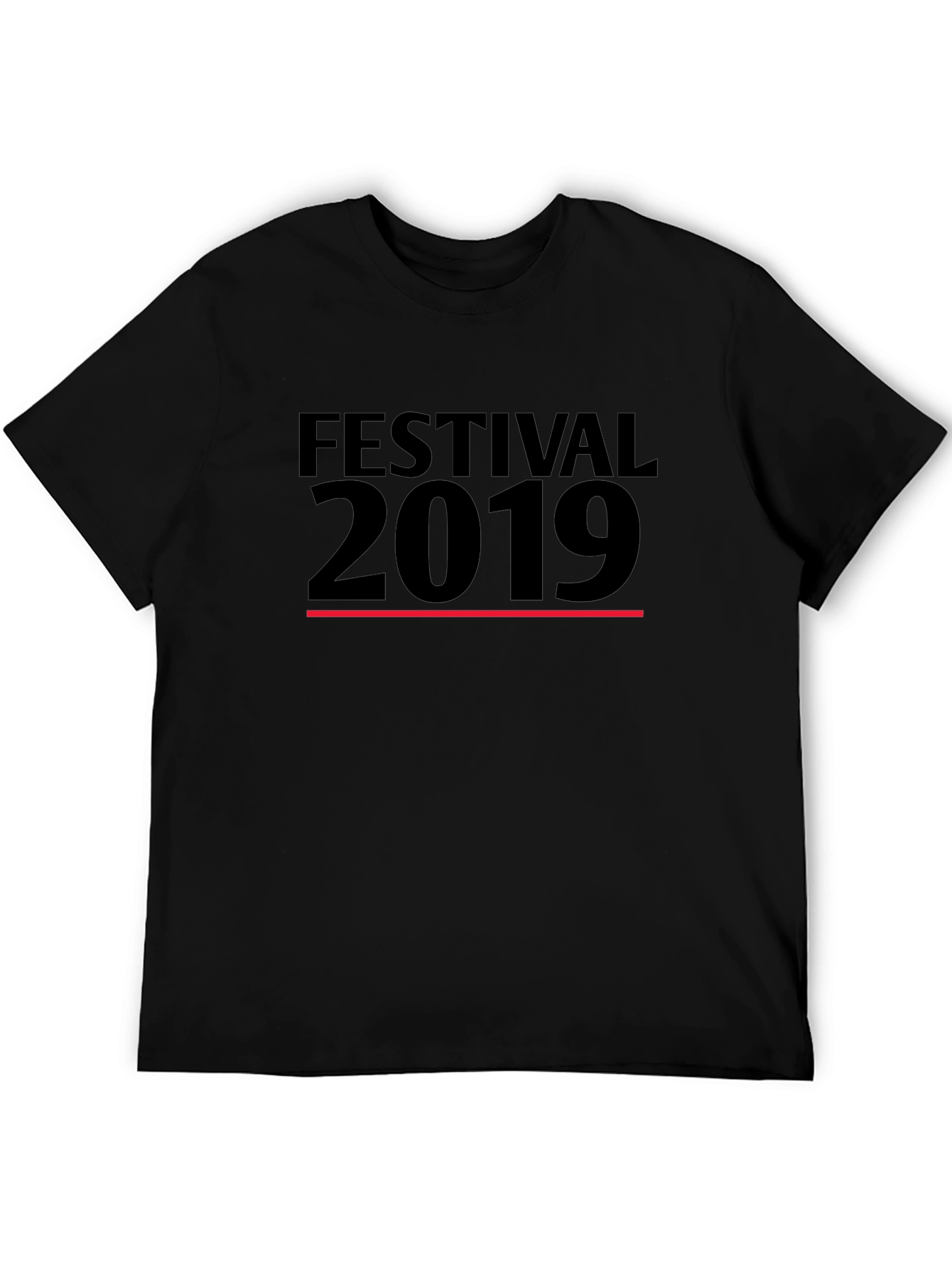 Festival 2019 Black Graphic Tee