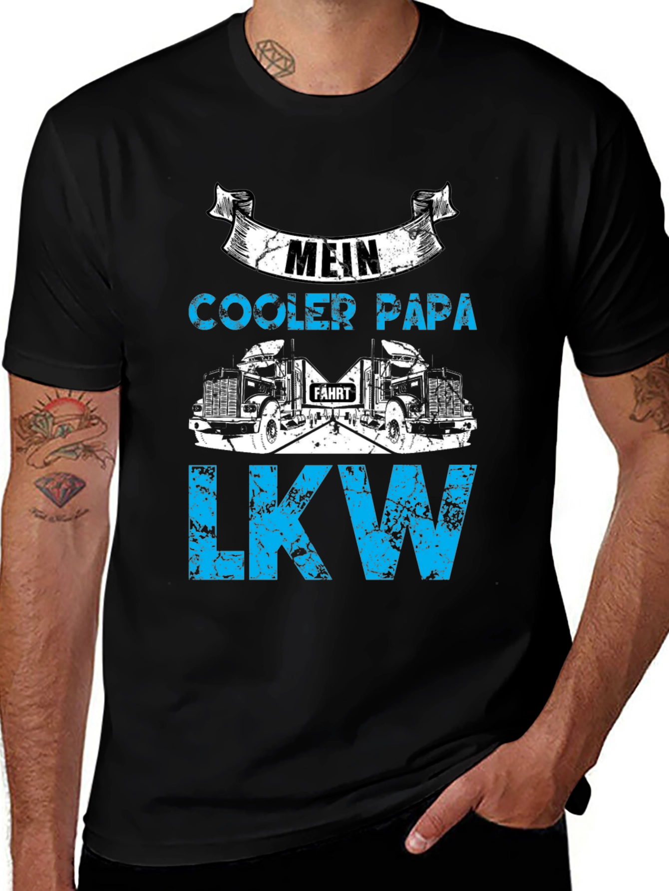Cool Papa Trucker T-Shirt - LKW Driver Tee