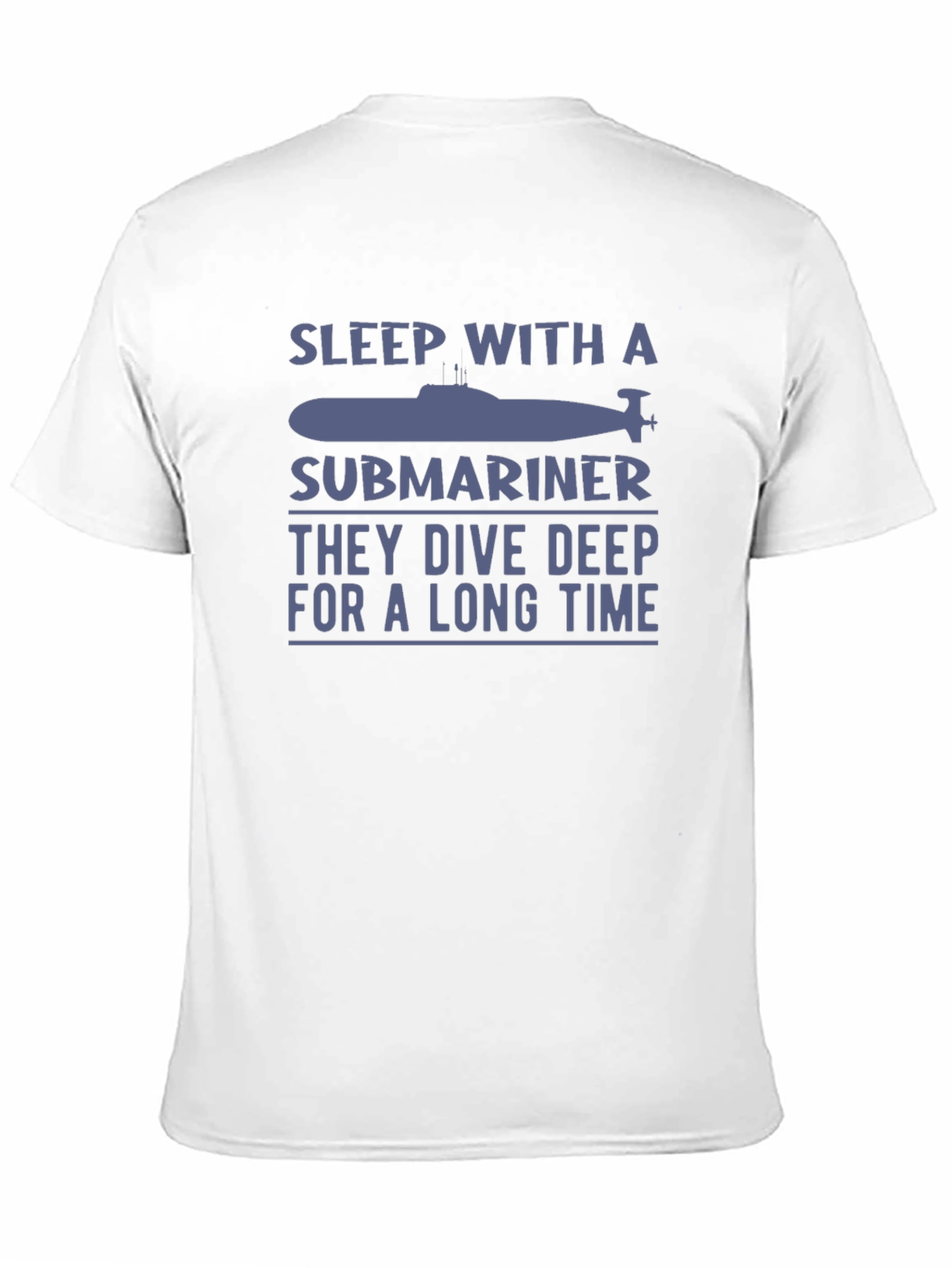 Sleep With A Submariner Black Graphic T-Shirt