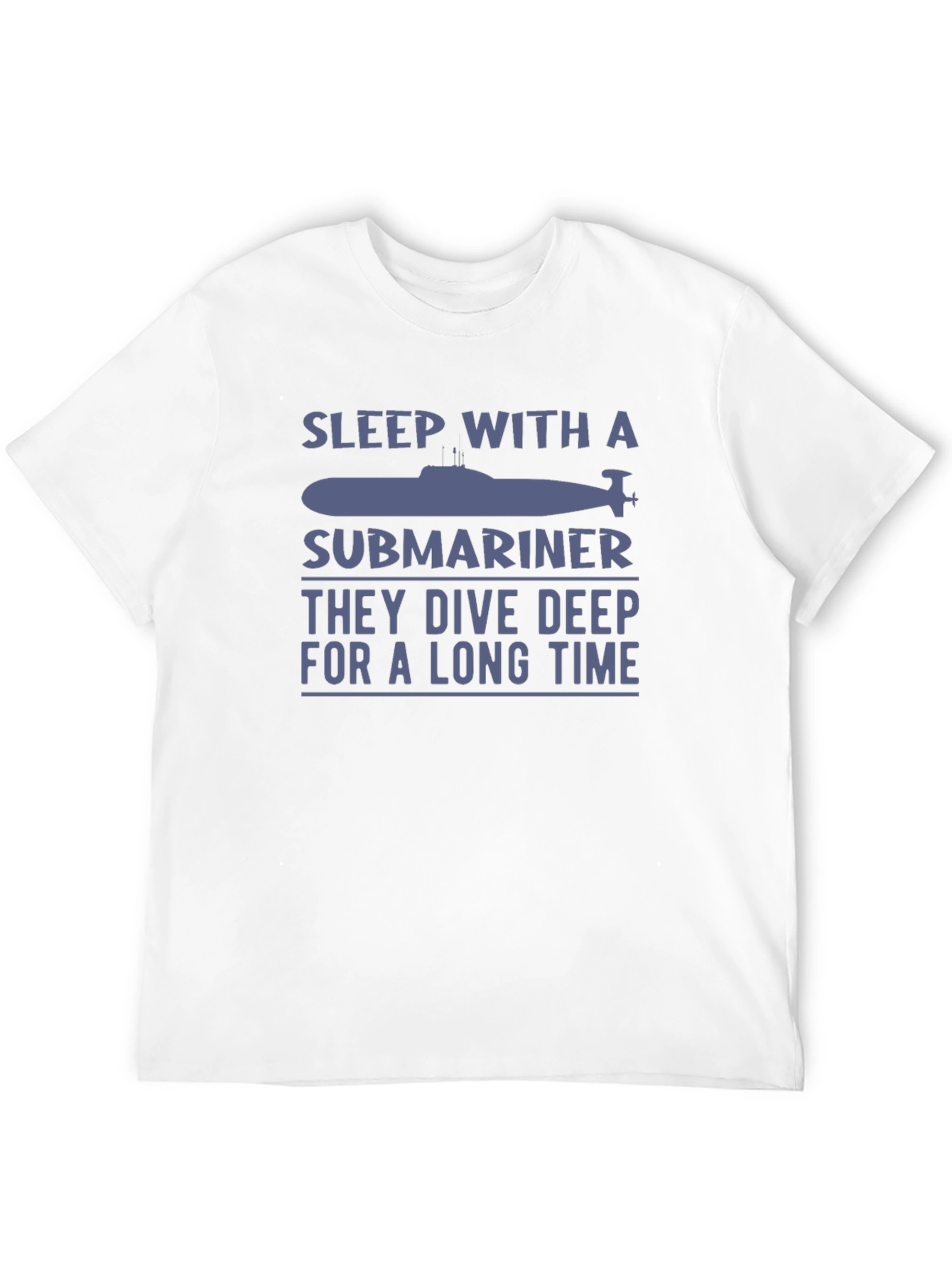 Sleep With A Submariner Black Graphic T-Shirt