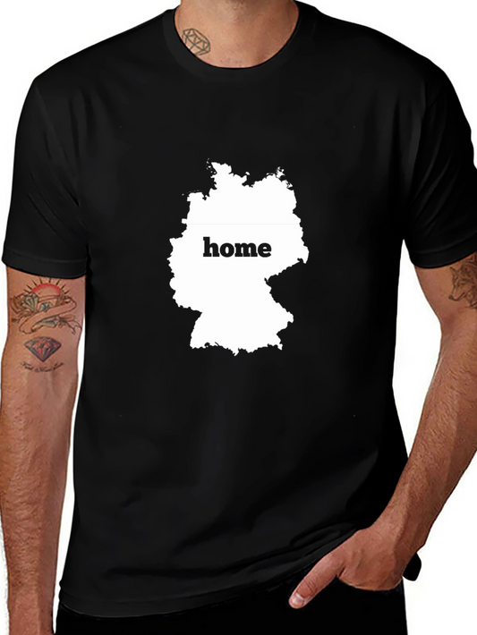 Germany Home T-Shirt - Black