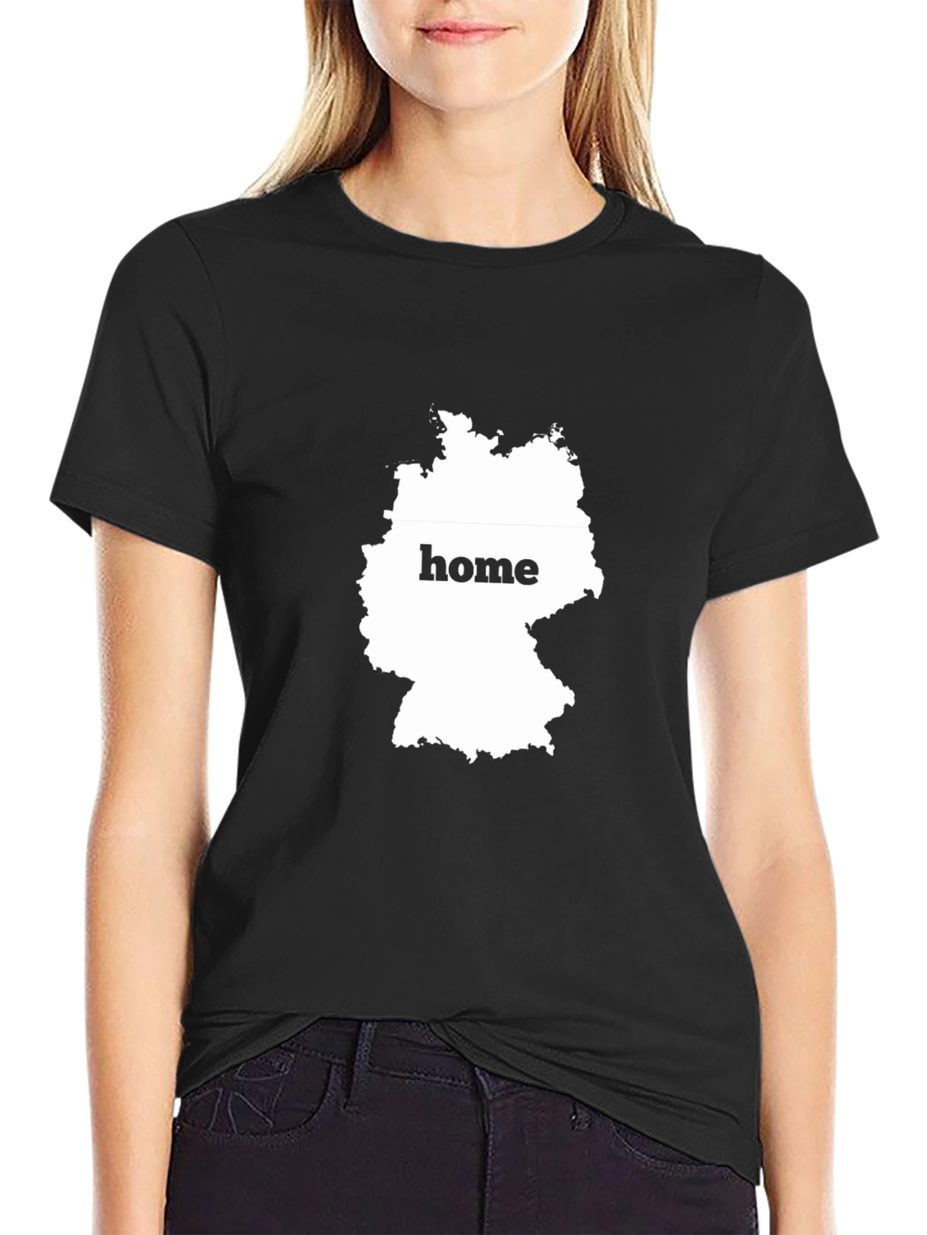 Germany Home T-Shirt - Black