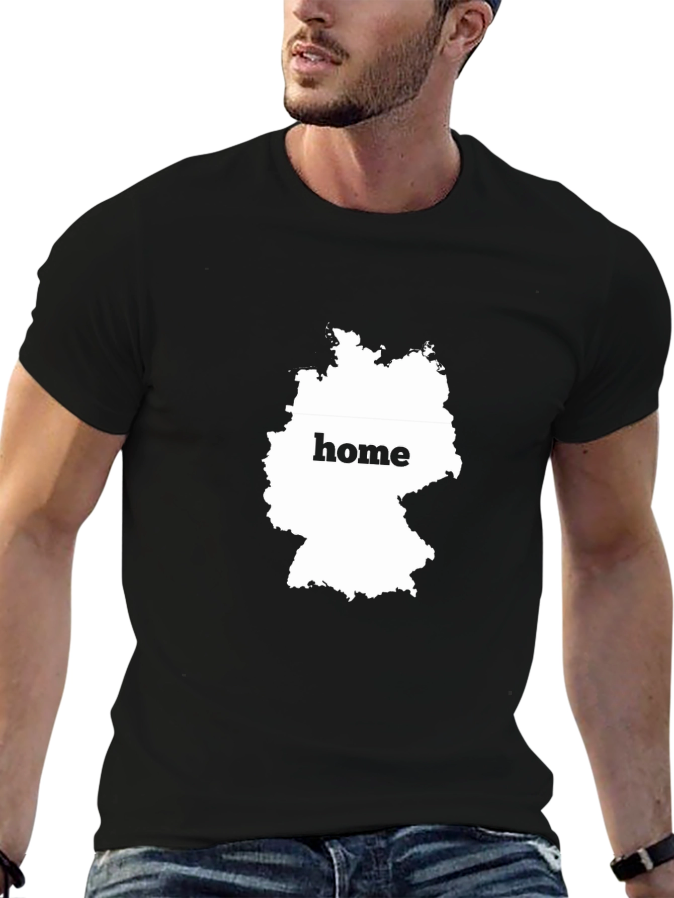Germany Home T-Shirt - Black