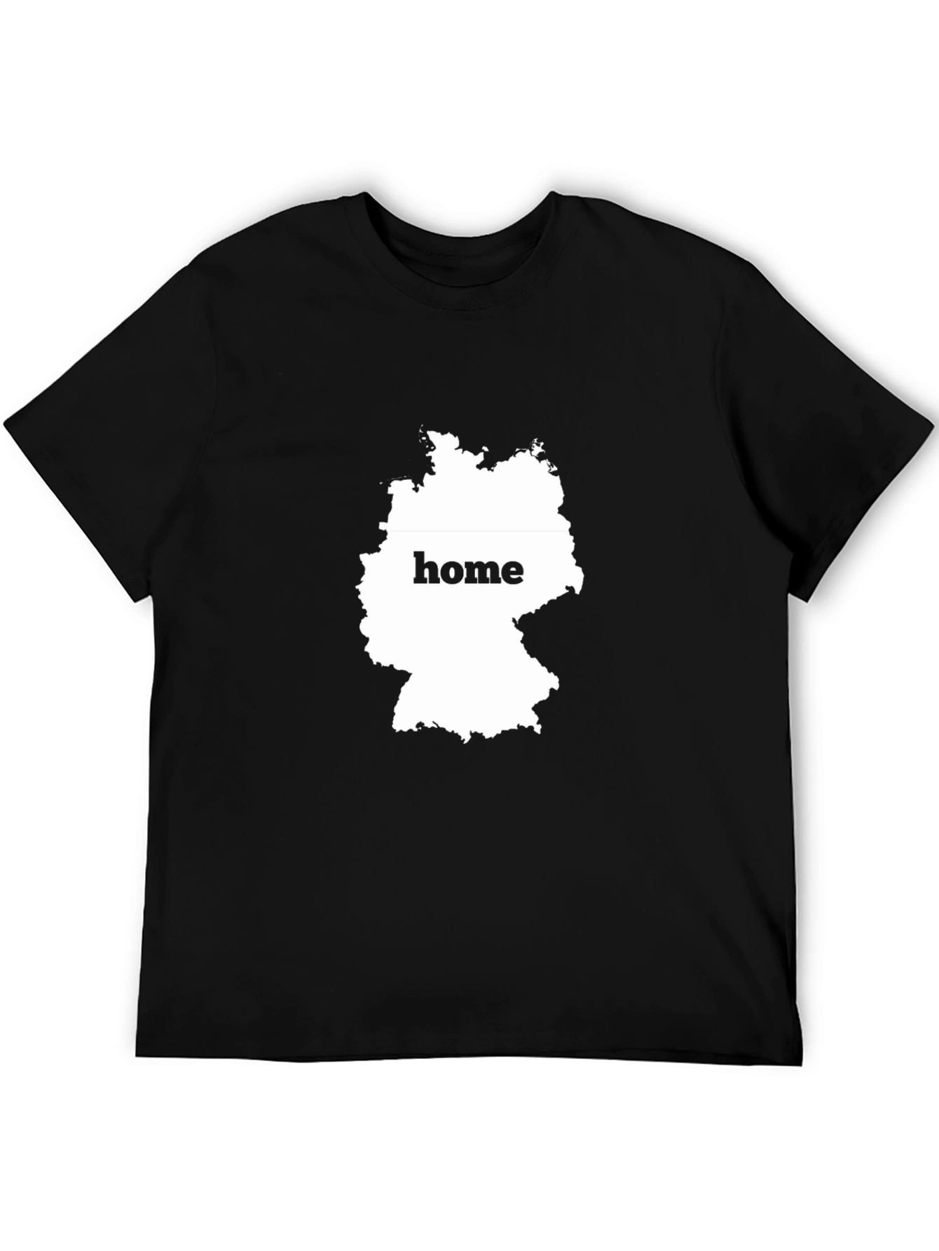 Germany Home T-Shirt - Black