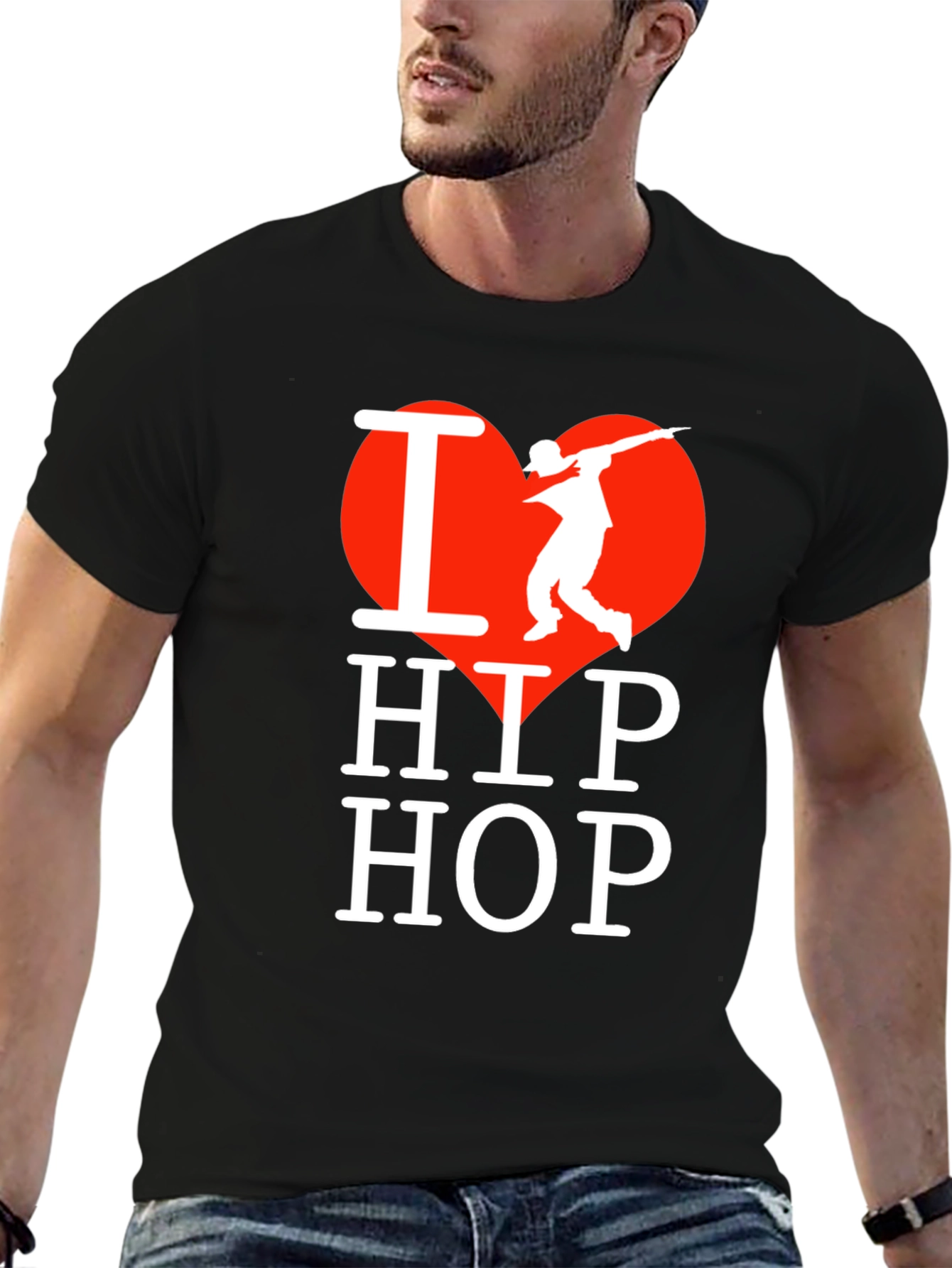 I Heart Hip Hop T-Shirt - Dance Lovers Tee