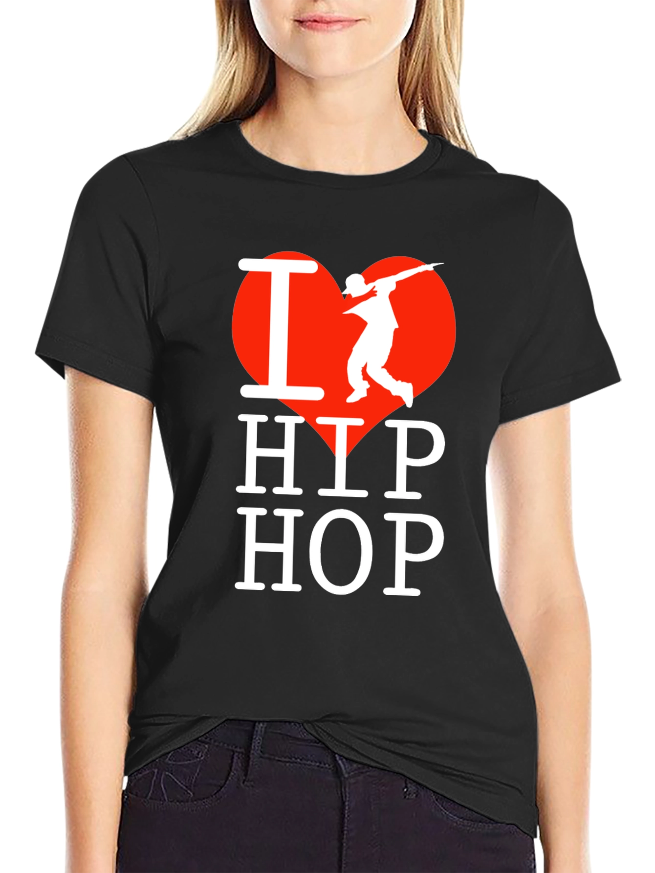 I Heart Hip Hop T-Shirt - Dance Lovers Tee
