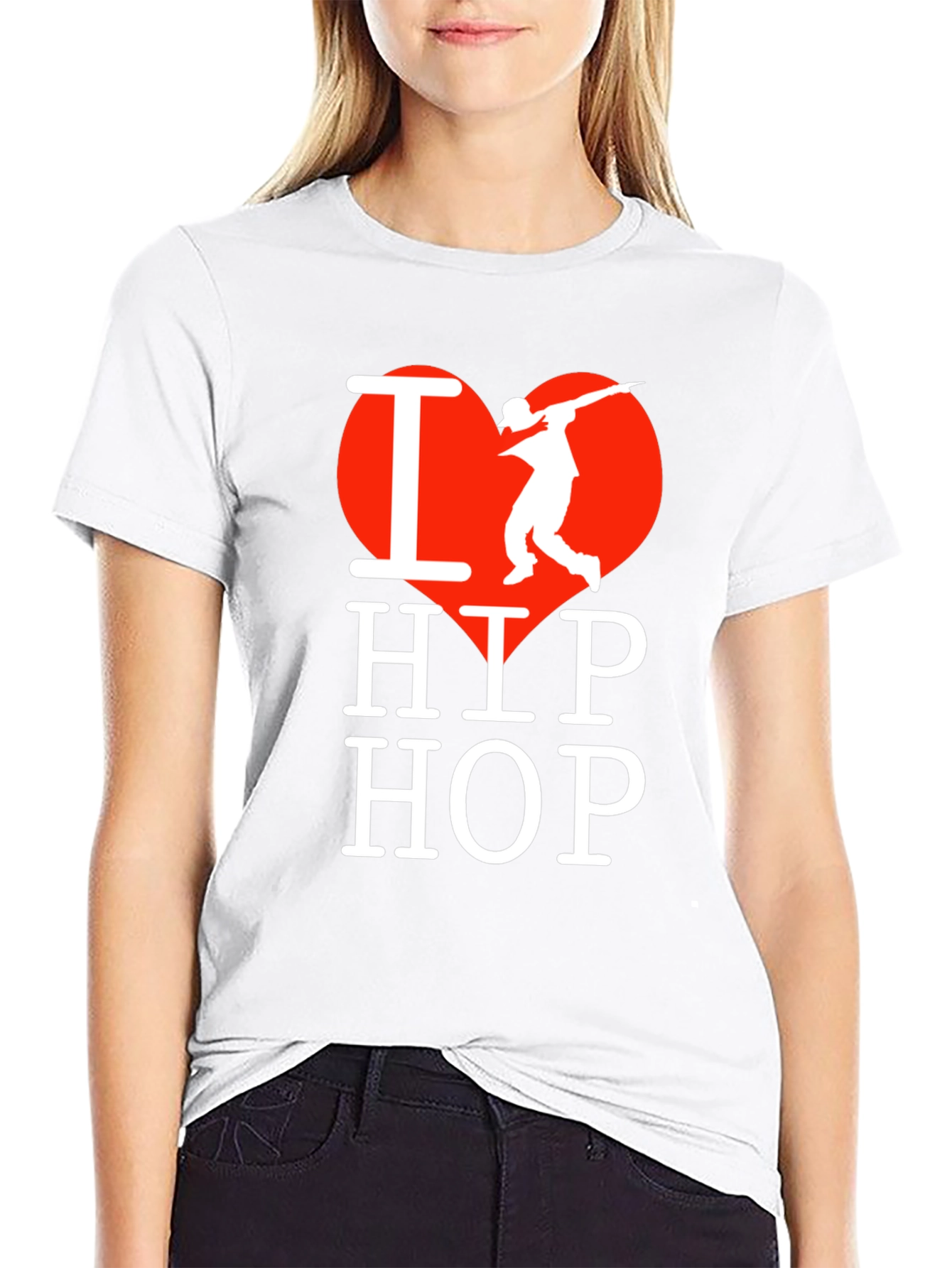 I Heart Hip Hop T-Shirt - Dance Lovers Tee