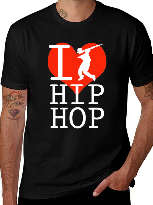 I Heart Hip Hop T-Shirt - Dance Lovers Tee