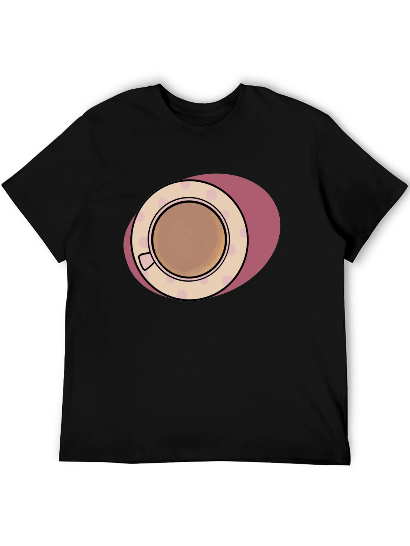 Coffee Cup Graphic T-Shirt - Casual & Stylish