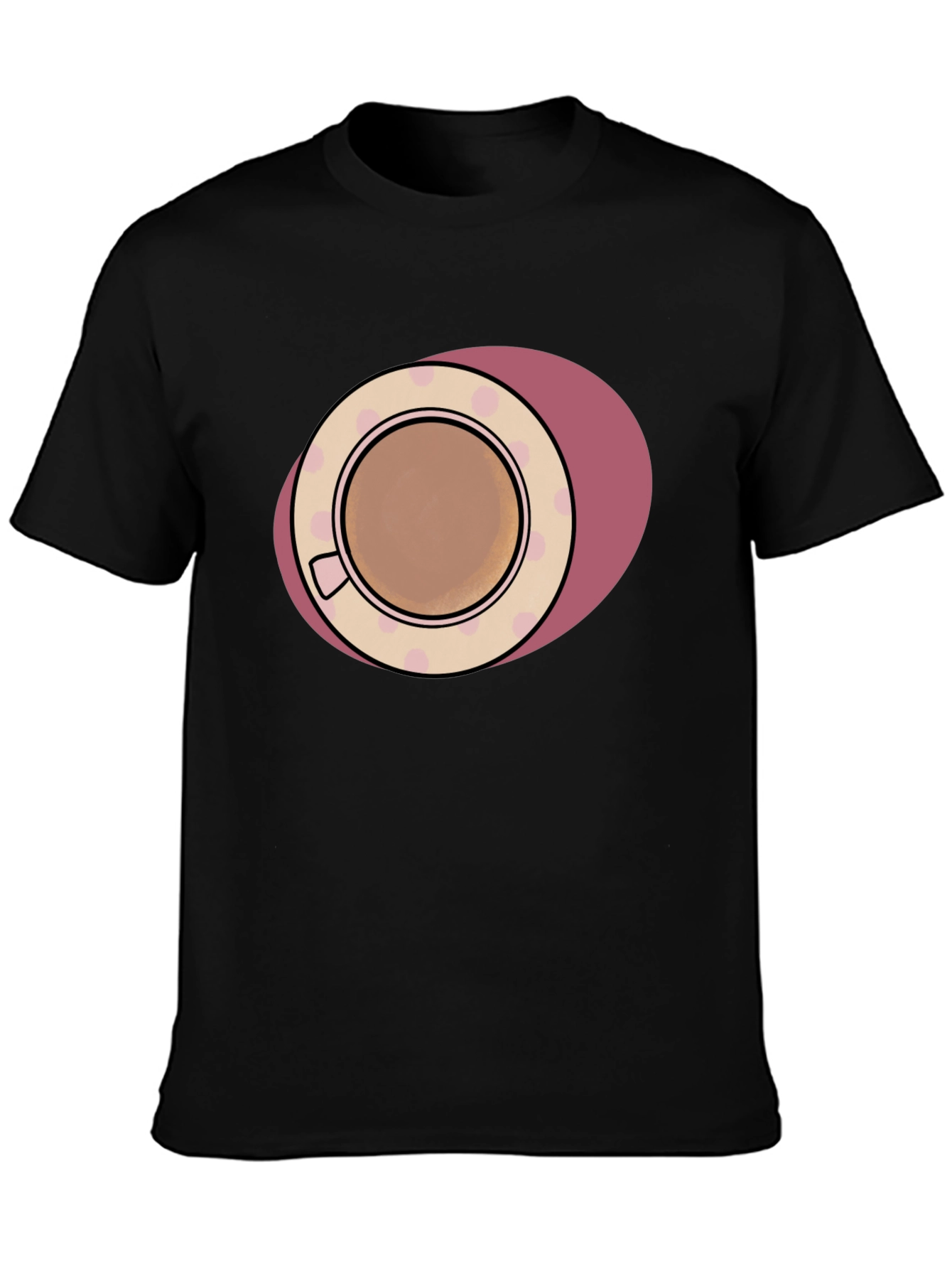 Coffee Cup Graphic T-Shirt - Casual & Stylish