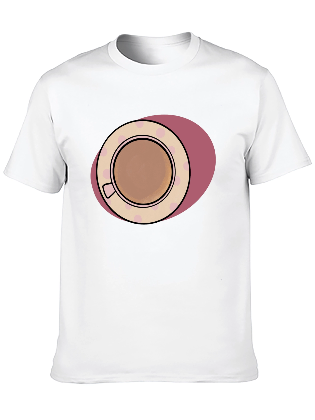 Coffee Cup Graphic T-Shirt - Casual & Stylish
