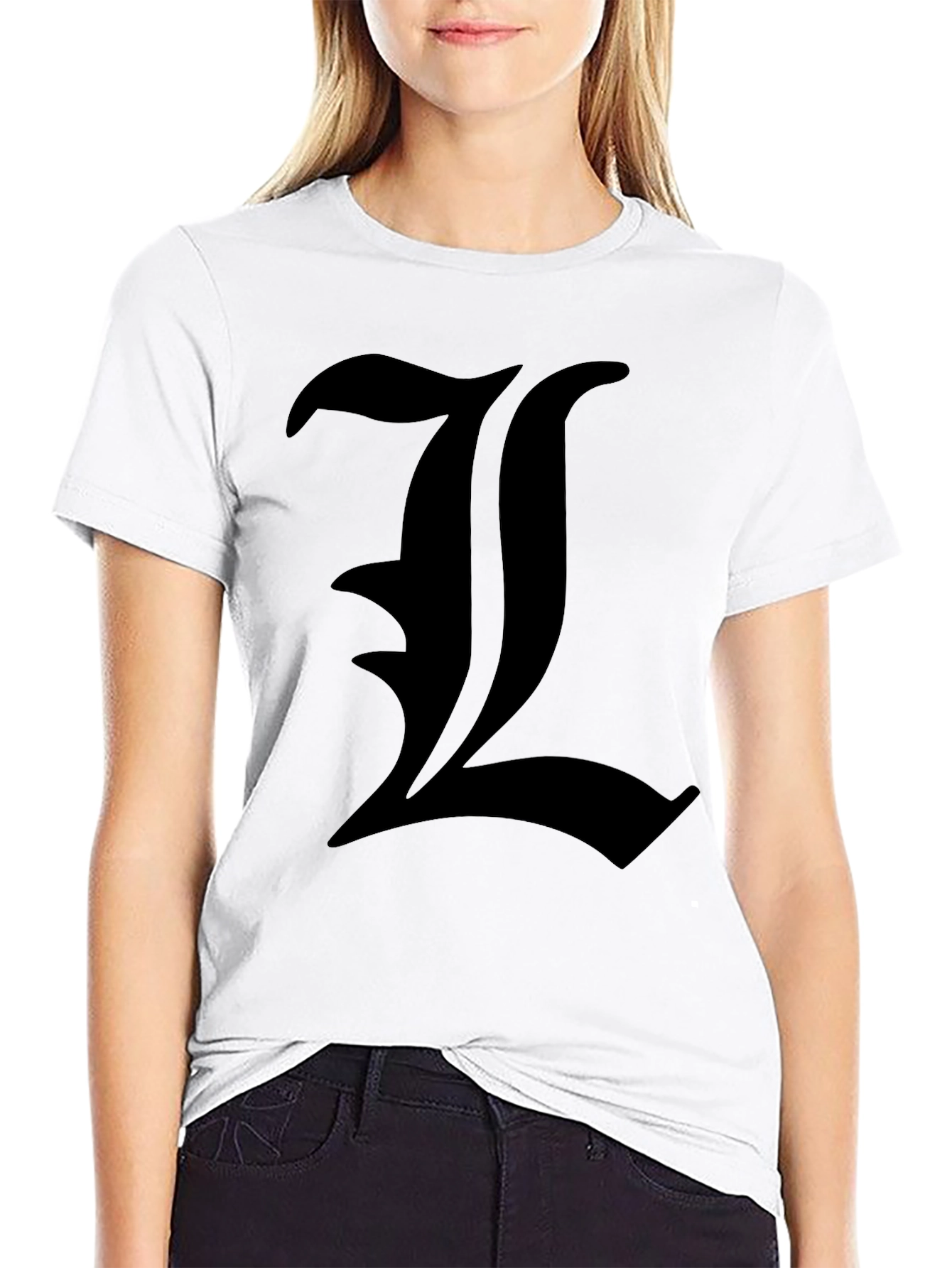 Graphic L Black T-Shirt