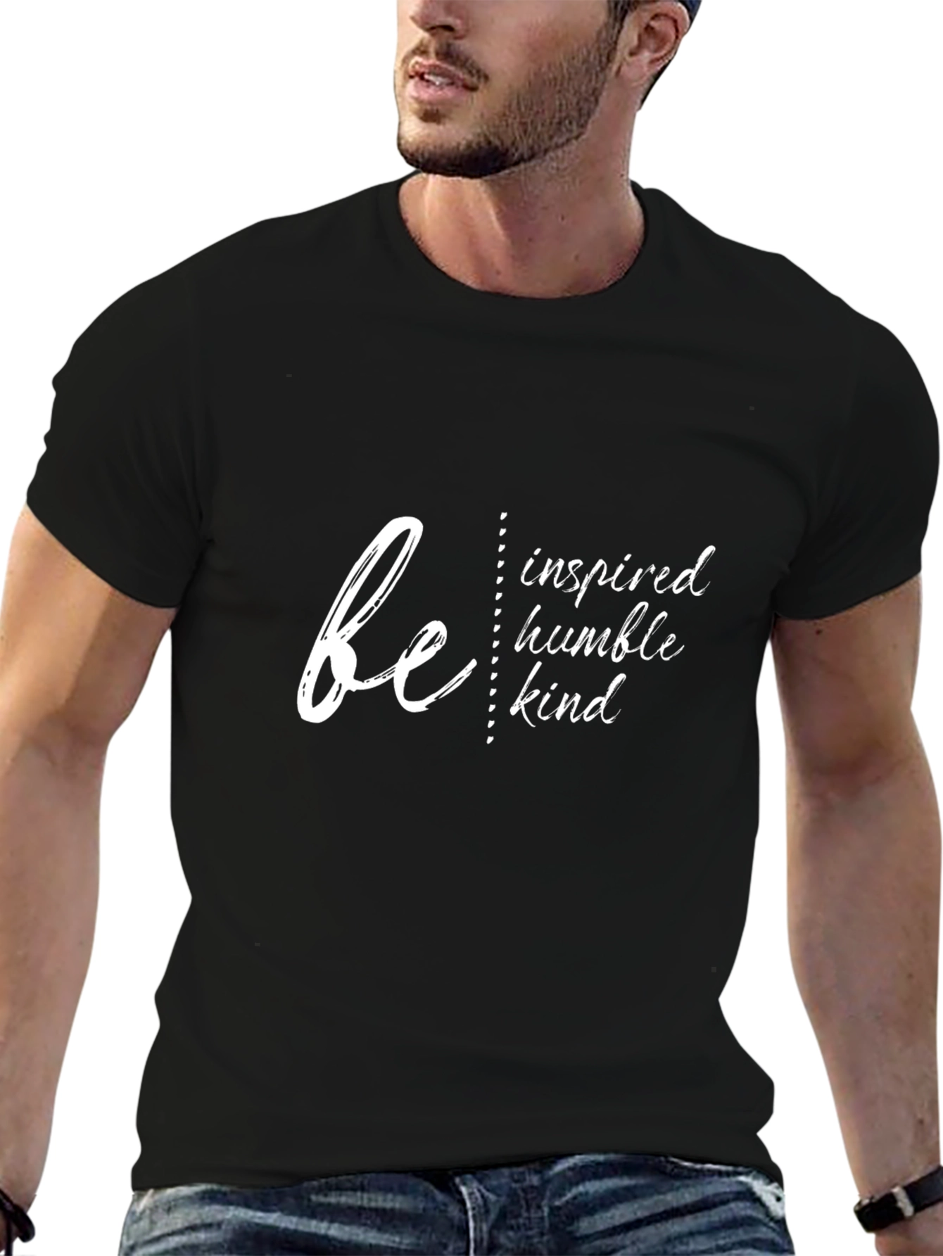 Be Inspired T-Shirt - Humble Kind Motivational