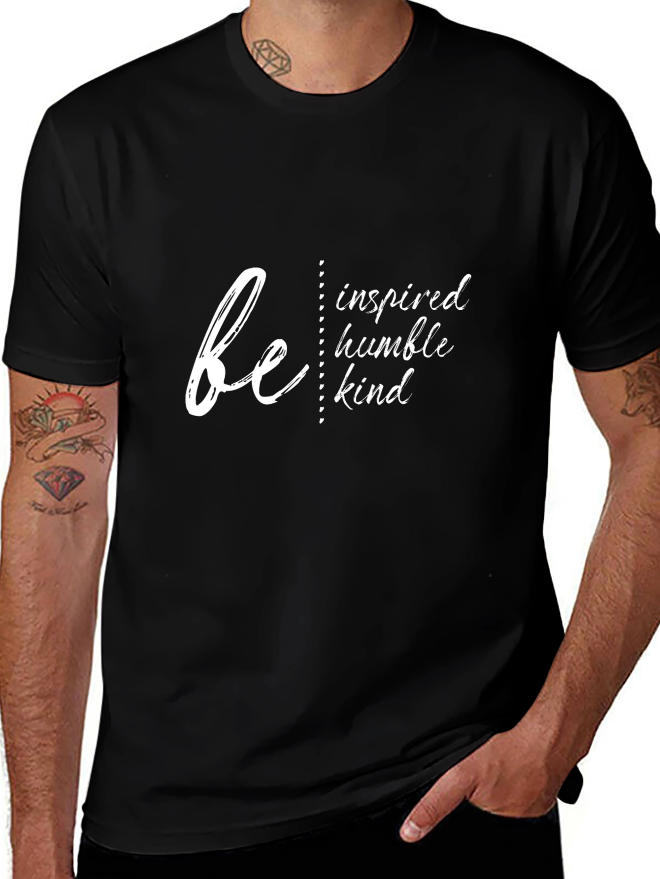 Be Inspired T-Shirt - Humble Kind Motivational
