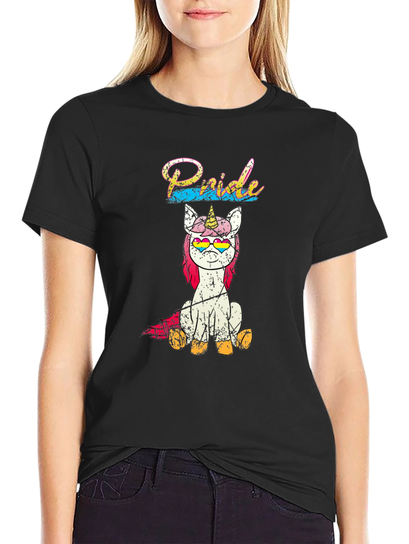 Pride Unicorn Graphic Tee