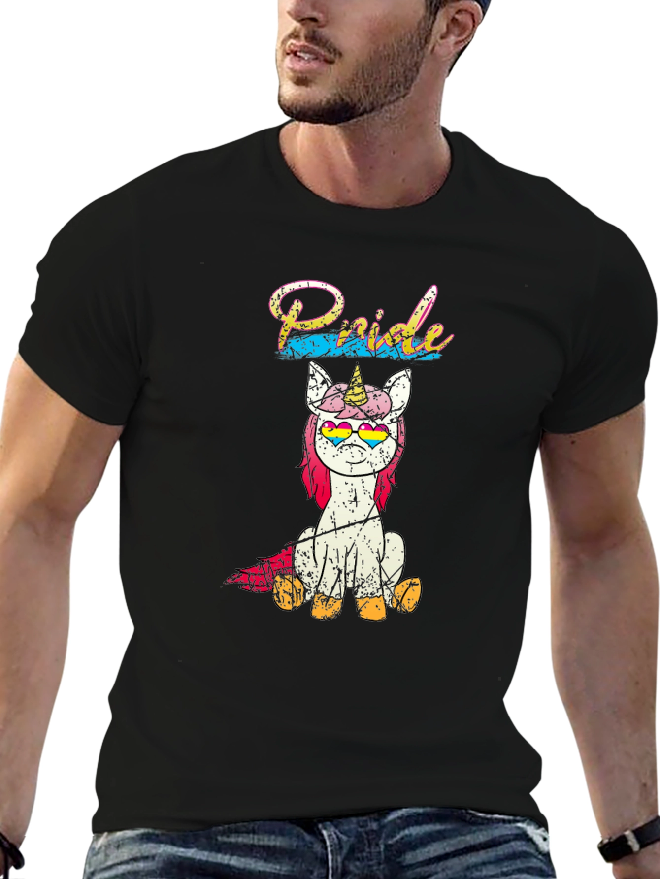 Pride Unicorn Graphic Tee