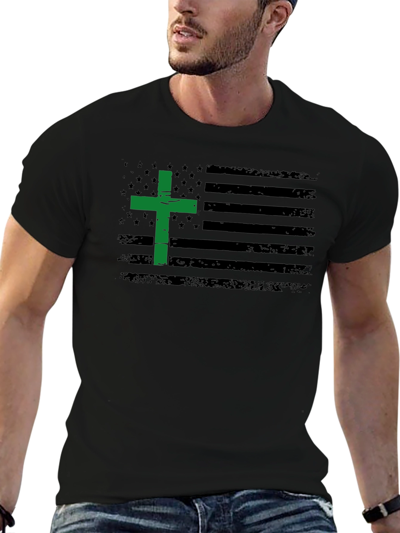 Patriotic Christian Flag T-Shirt
