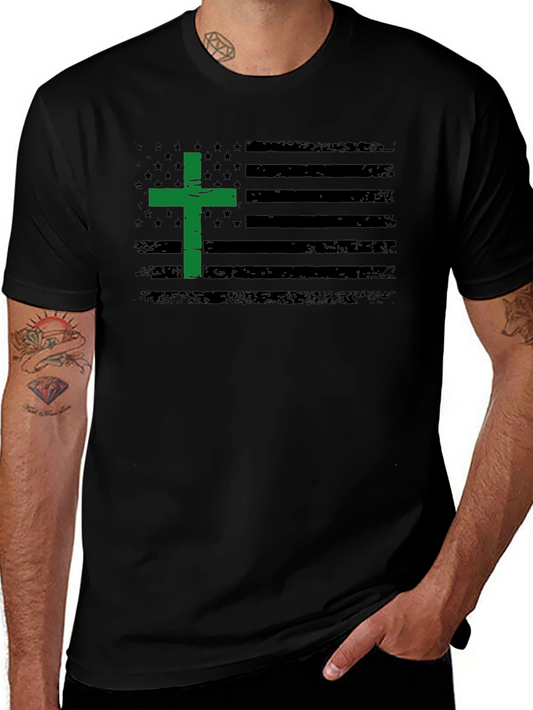 Patriotic Christian Flag T-Shirt
