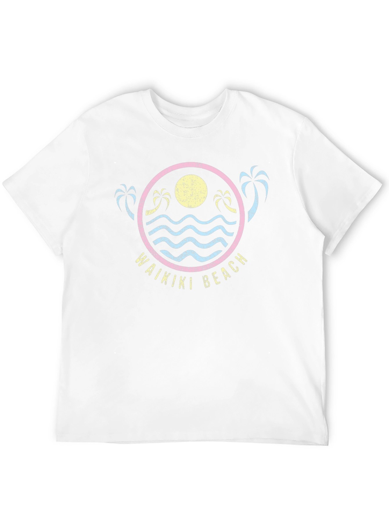 Waikiki Beach Graphic Tee - Island Style