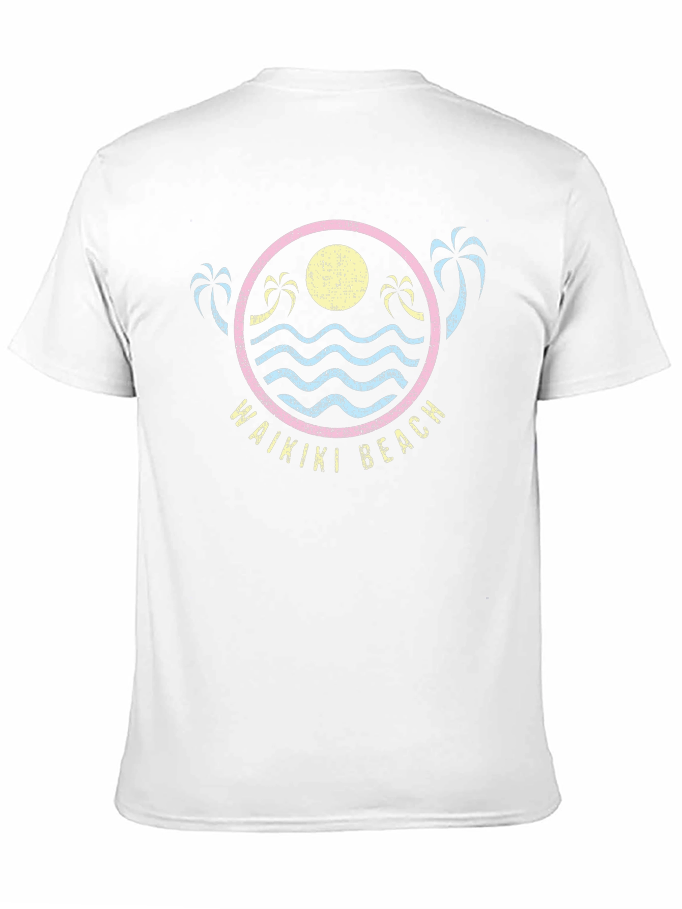 Waikiki Beach Graphic Tee - Island Style