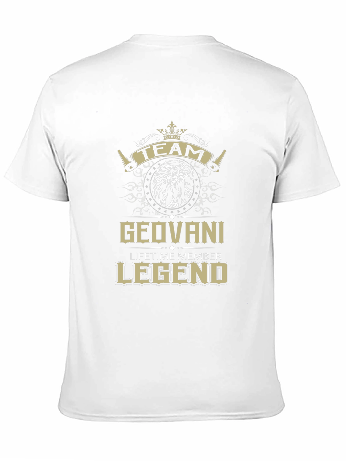Geovani Team Legend Tee - Lifetime Member T-Shirt