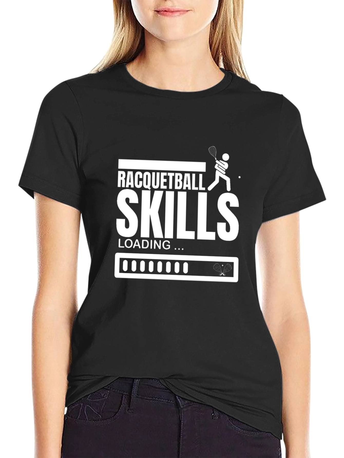 Racquetball Skills Loading T-Shirt