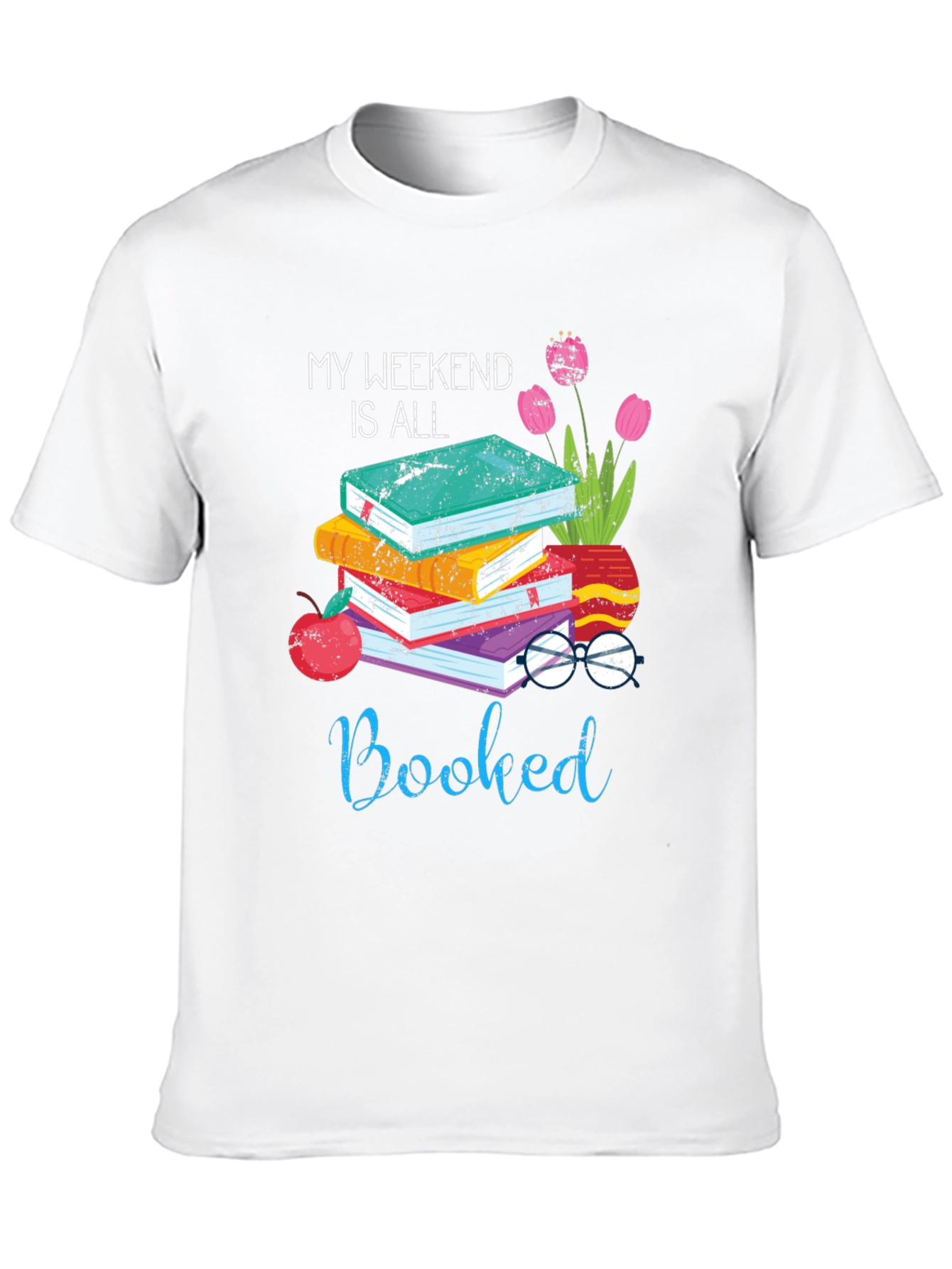 Booked Weekend T-Shirt - Reading Lover Apparel