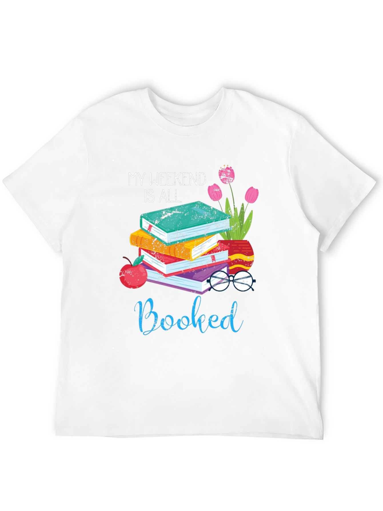 Booked Weekend T-Shirt - Reading Lover Apparel