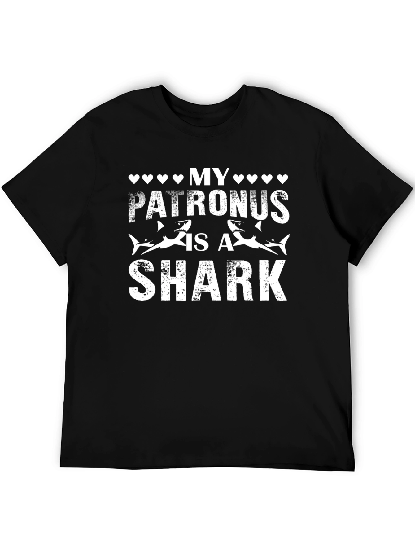 My Patronus Is A Shark Novelty T-Shirt