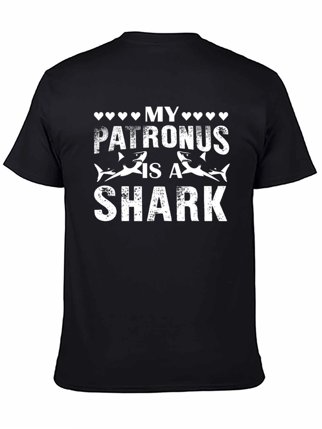 My Patronus Is A Shark Novelty T-Shirt