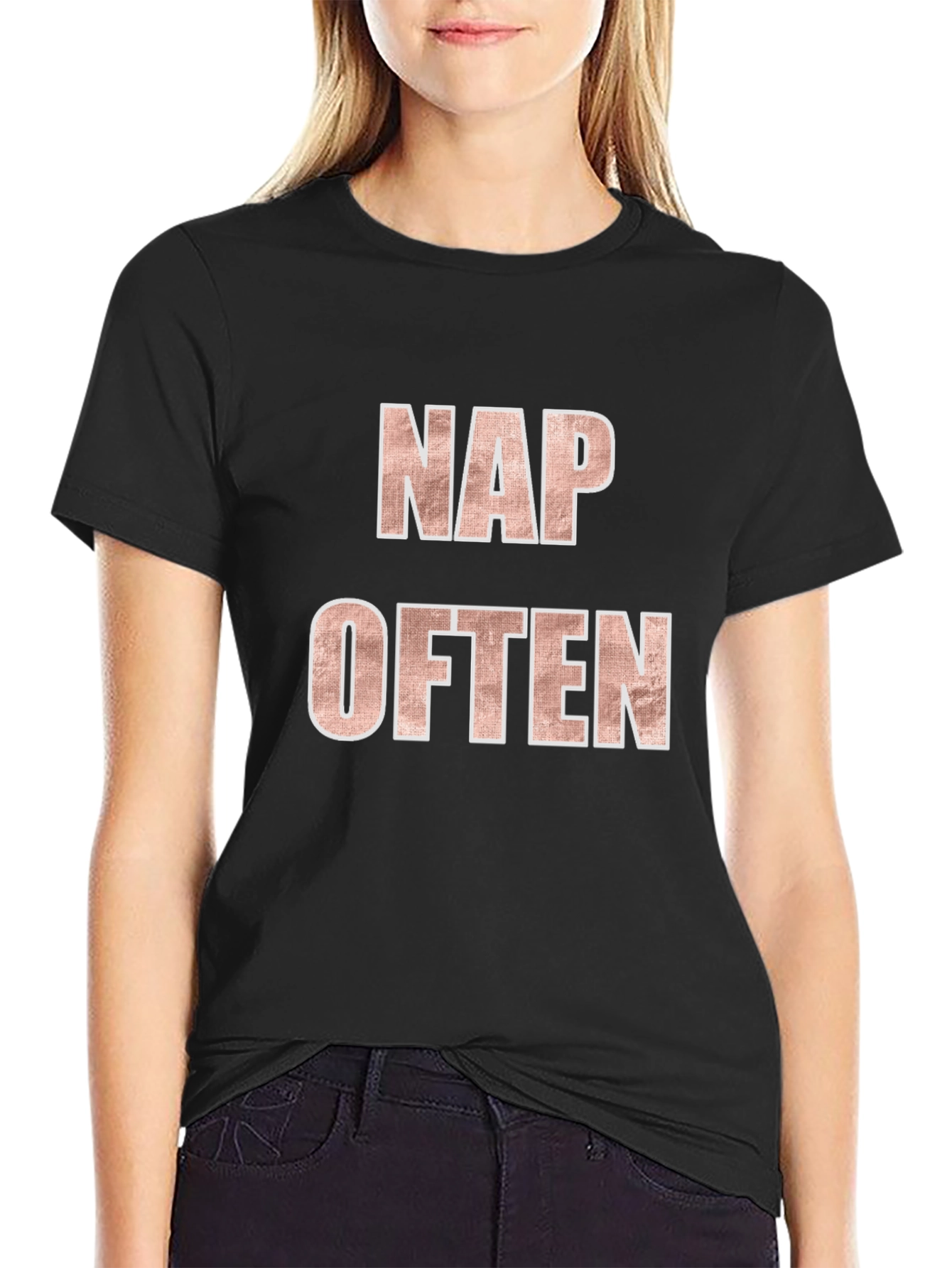 Nap Often Black T-Shirt