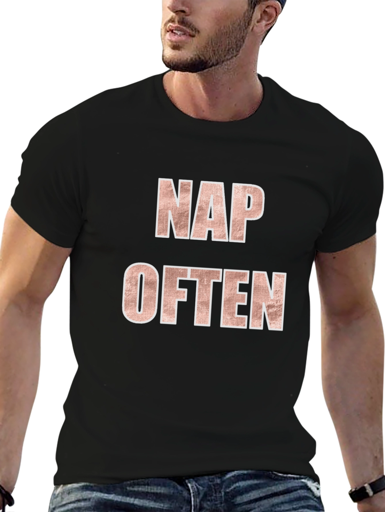 Nap Often Black T-Shirt