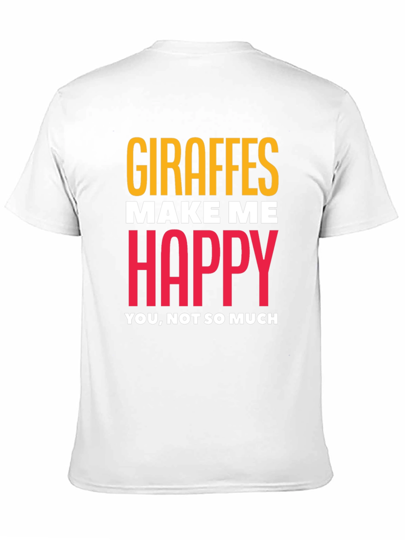 Giraffe Lover T-Shirt - Humorous Graphic Tee