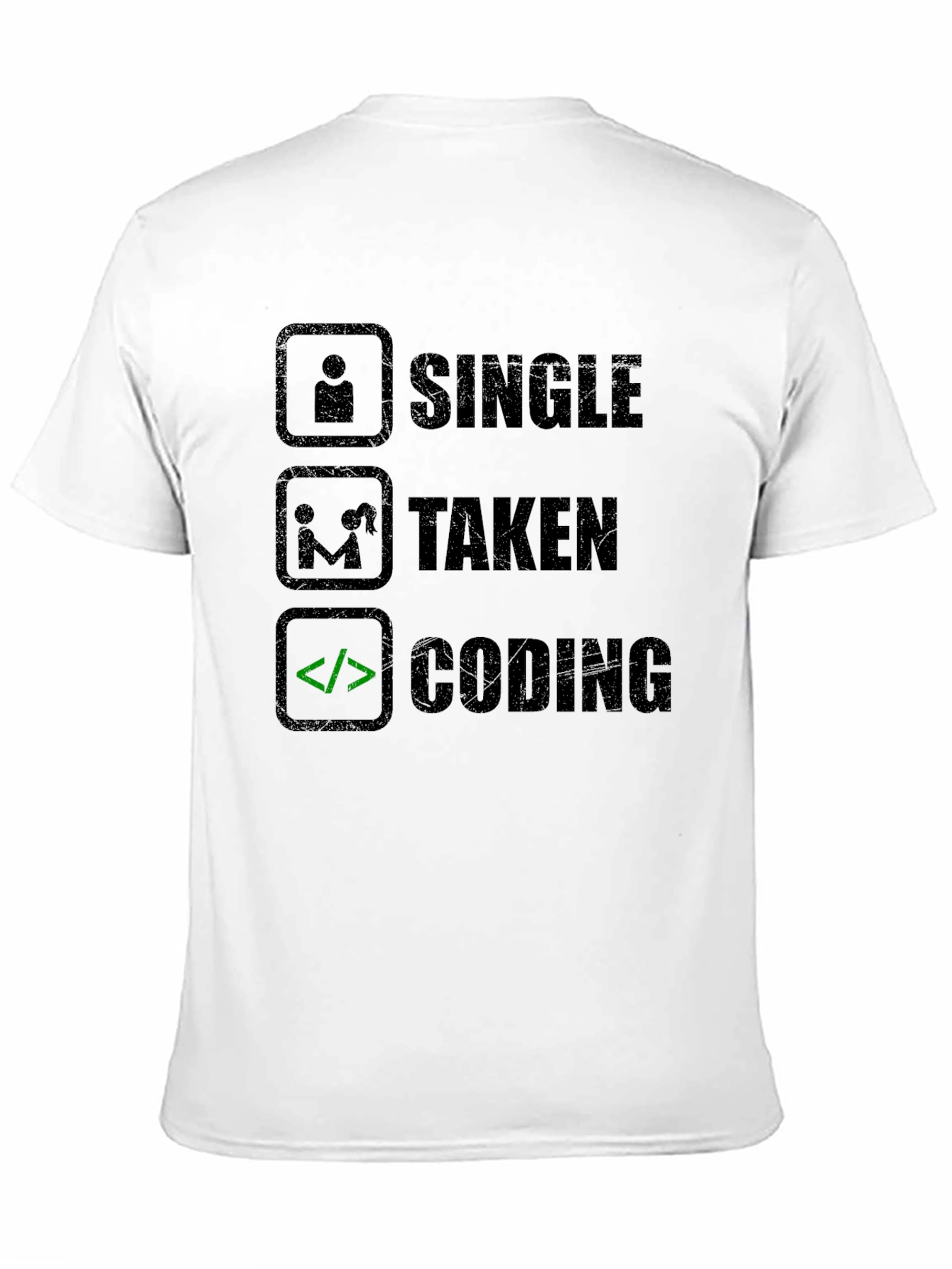 Coding Relationship Status T-Shirt - Programmer Humor