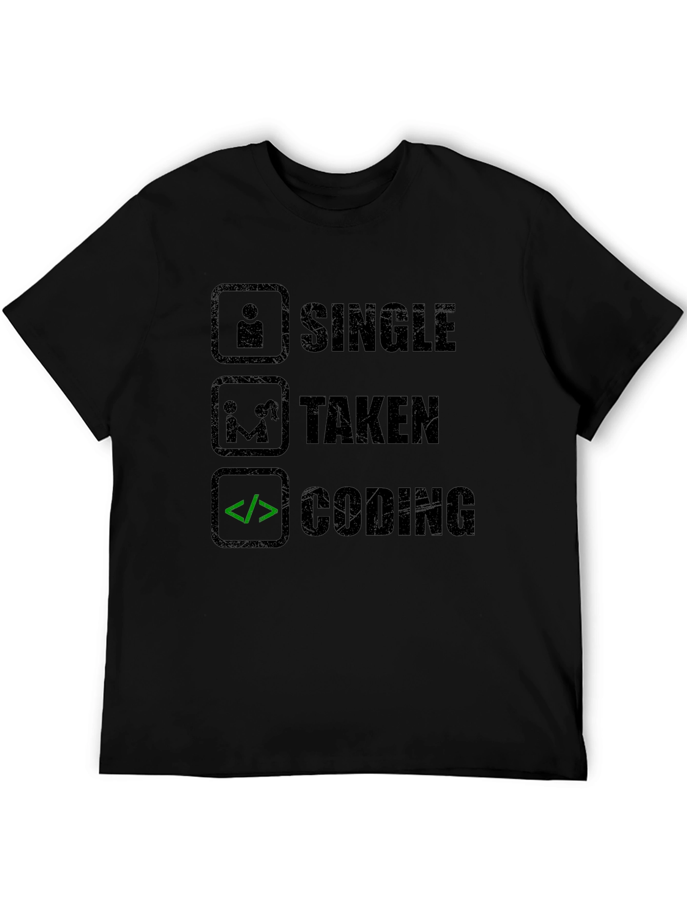 Coding Relationship Status T-Shirt - Programmer Humor