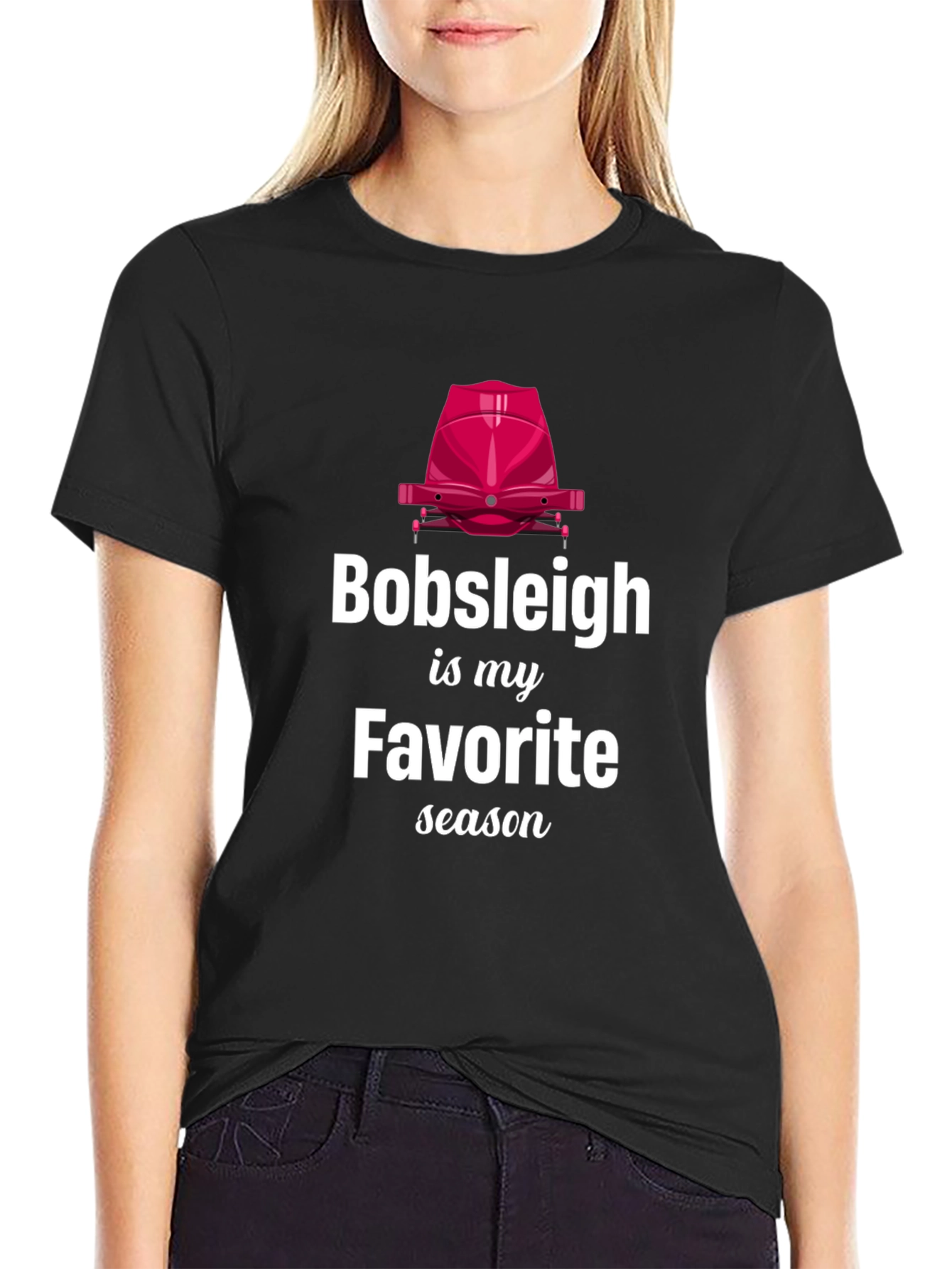 Bobsleigh Is My Favorite Season T-Shirt