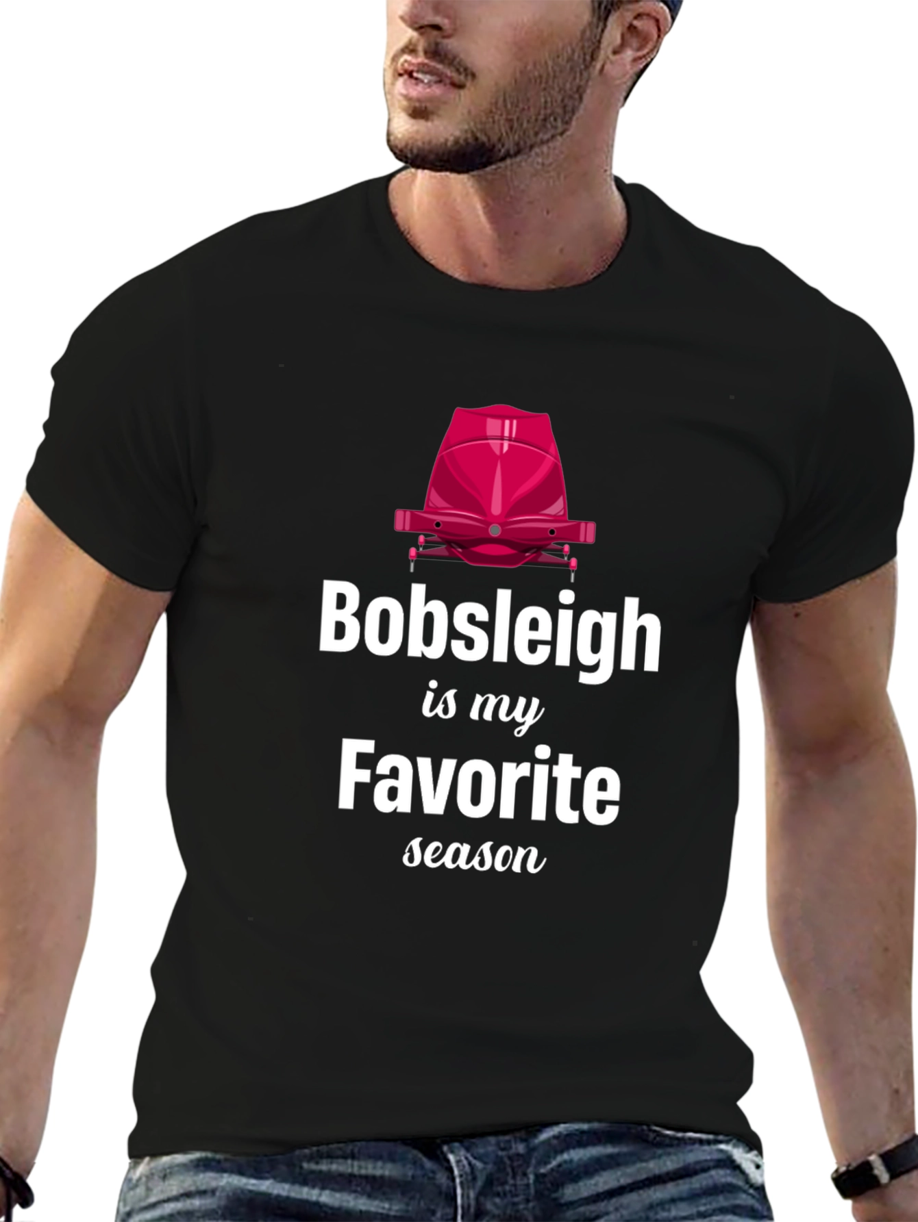 Bobsleigh Is My Favorite Season T-Shirt