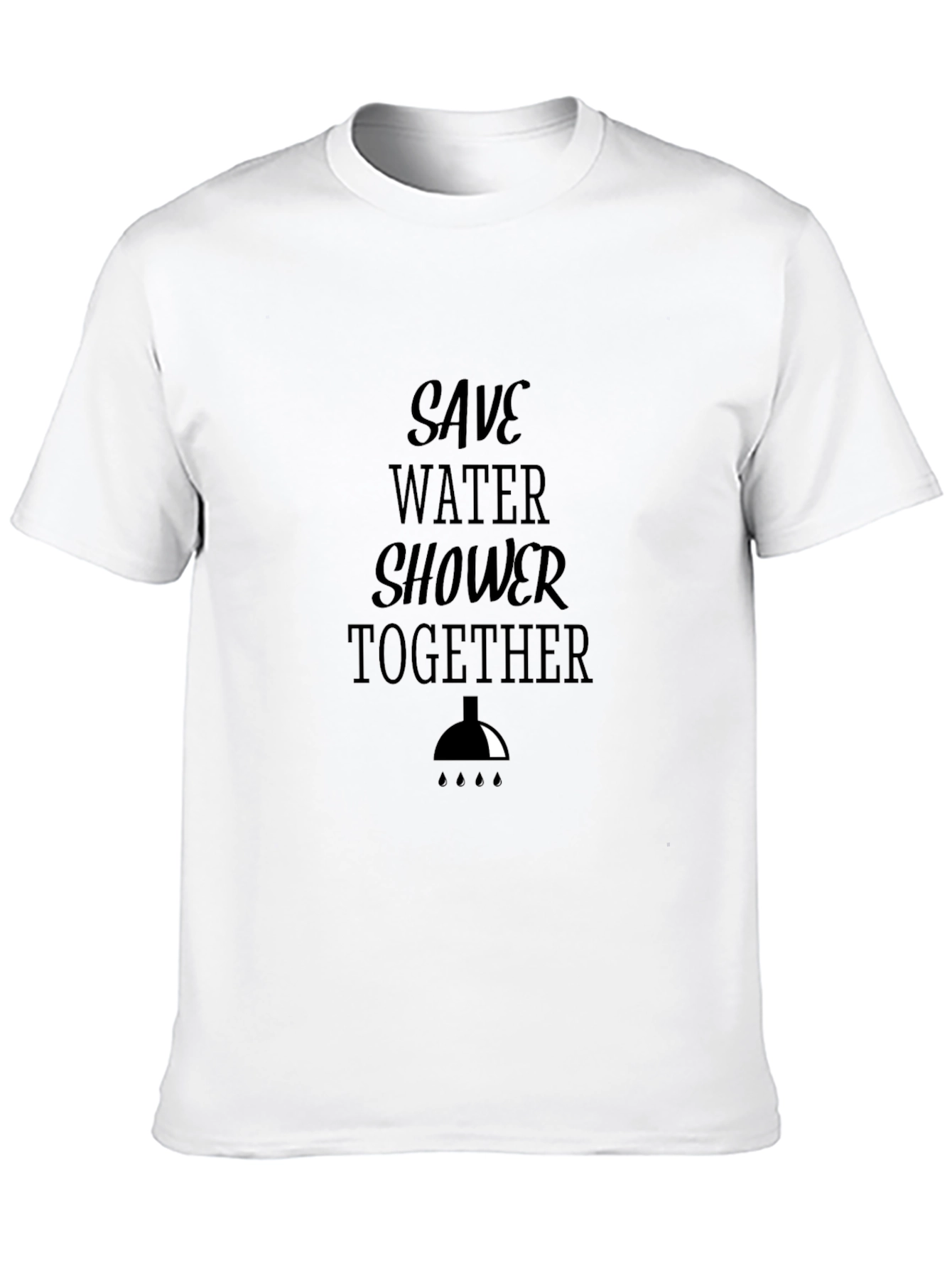 Save Water Shower Together Graphic Tee