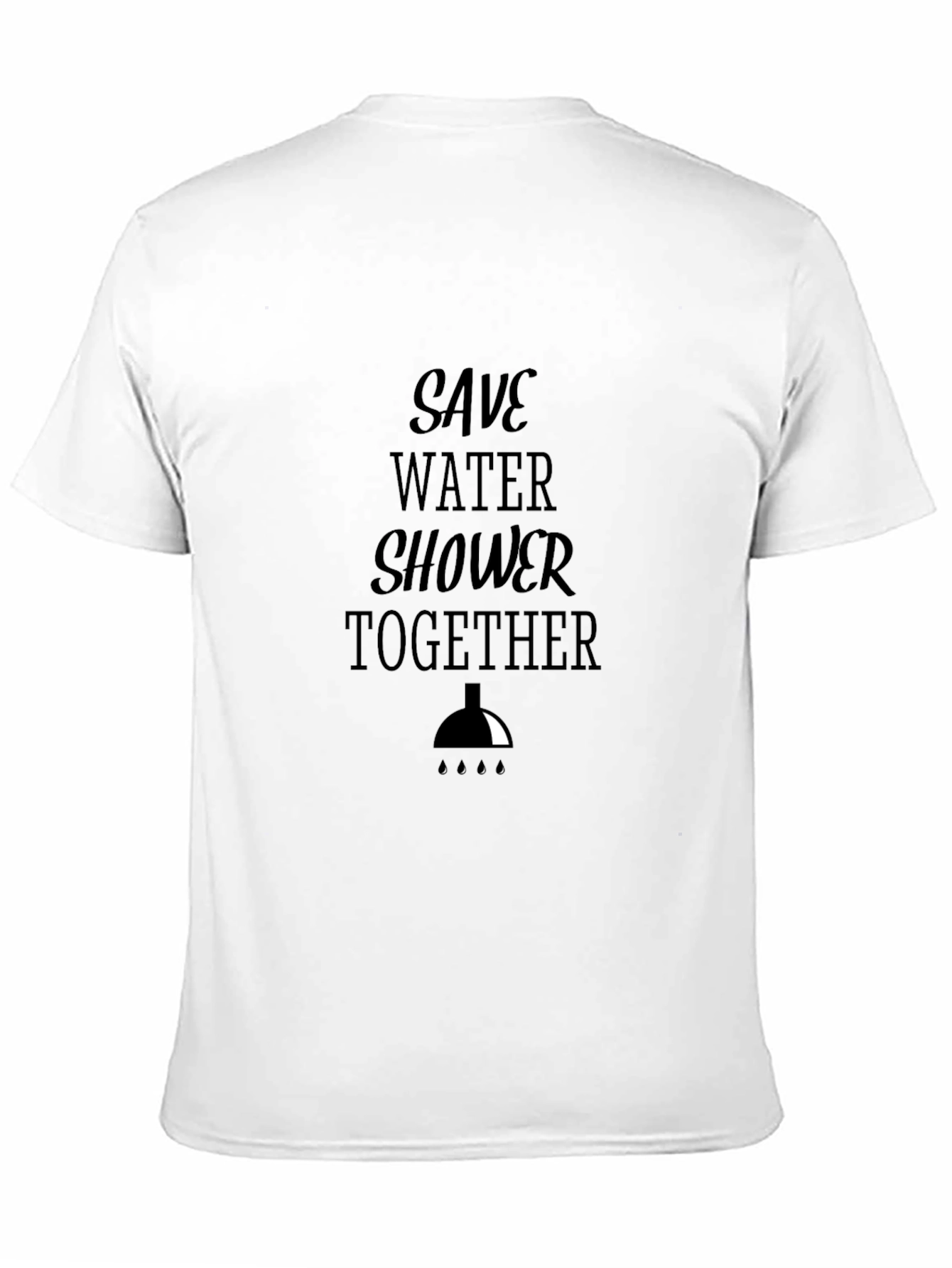 Save Water Shower Together Graphic Tee