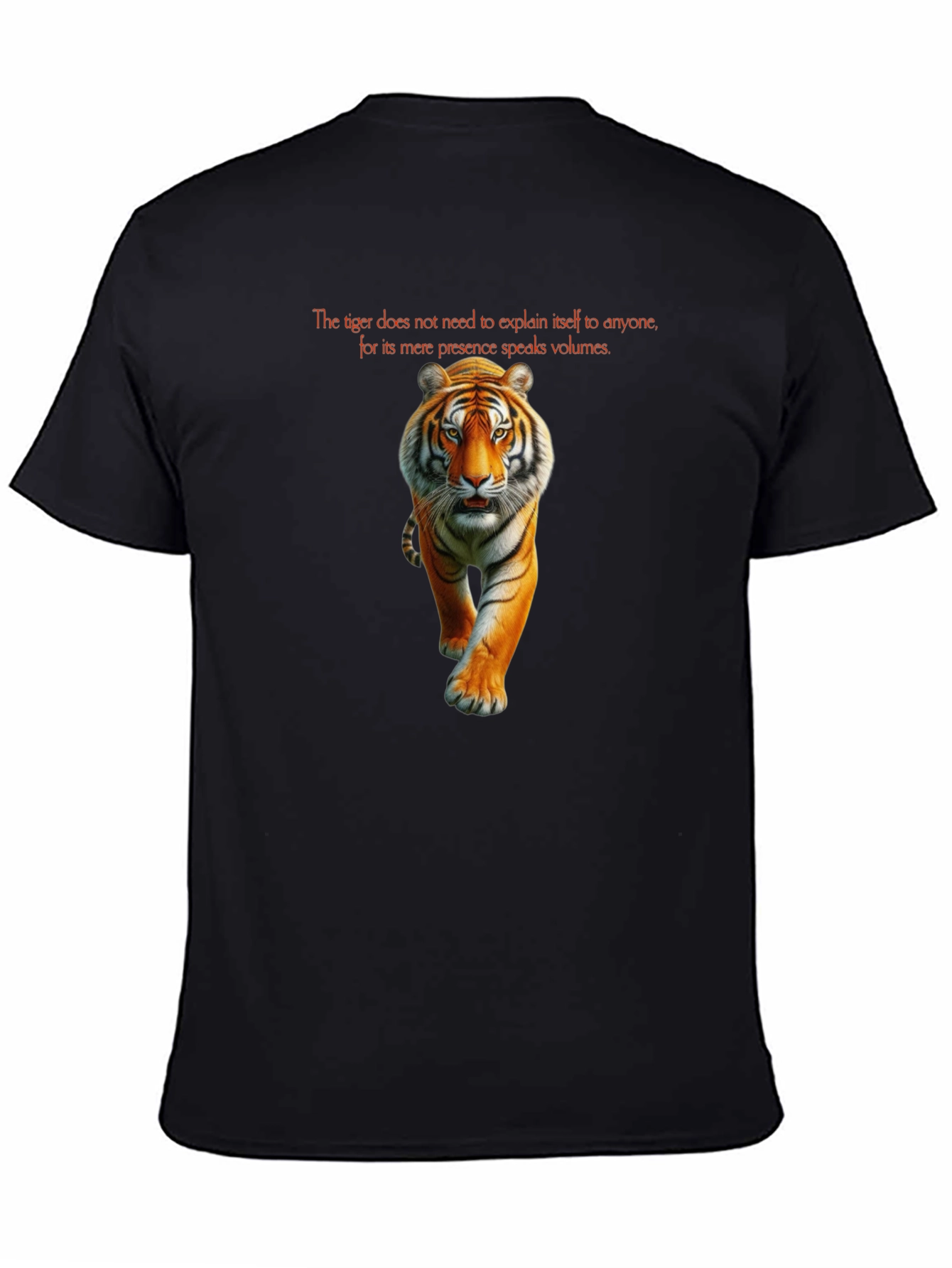 Tiger Graphic T-Shirt - Powerful Statement Tee