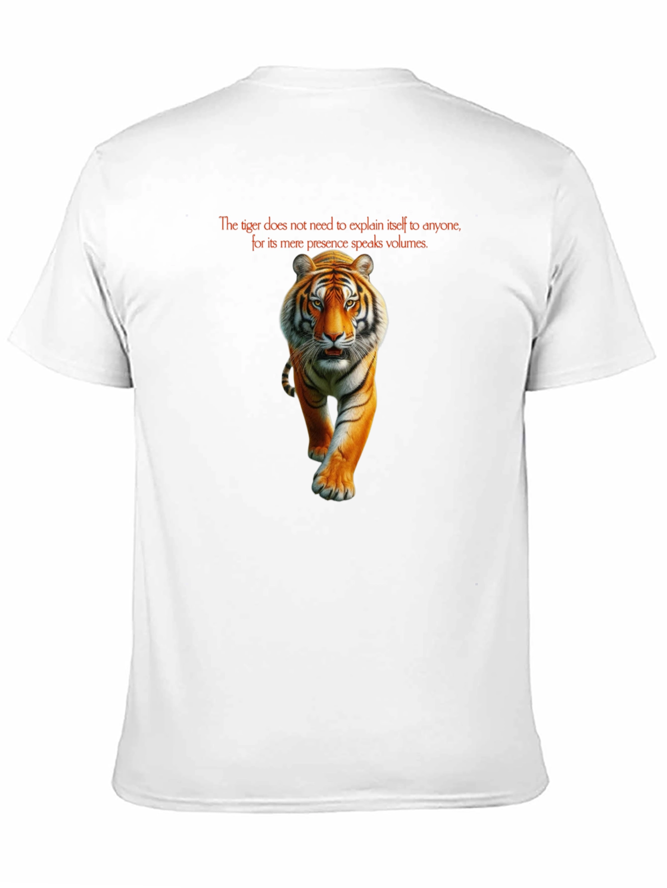 Tiger Graphic T-Shirt - Powerful Statement Tee