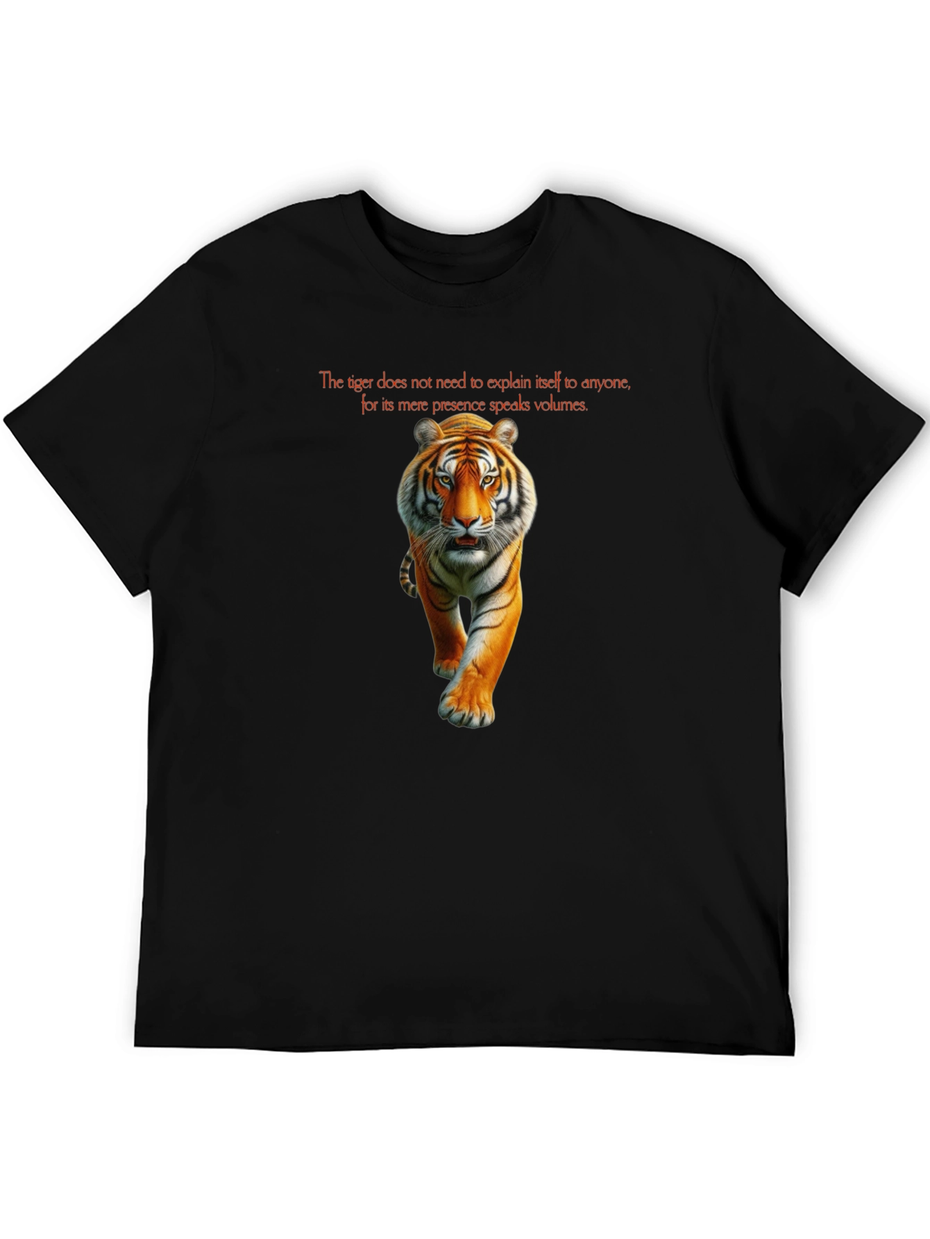 Tiger Graphic T-Shirt - Powerful Statement Tee