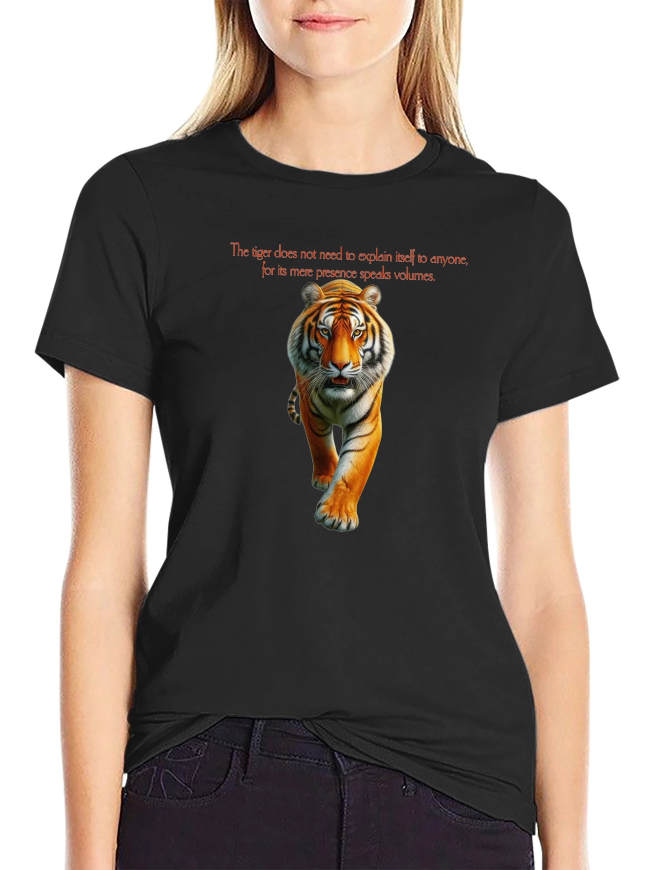 Tiger Graphic T-Shirt - Powerful Statement Tee