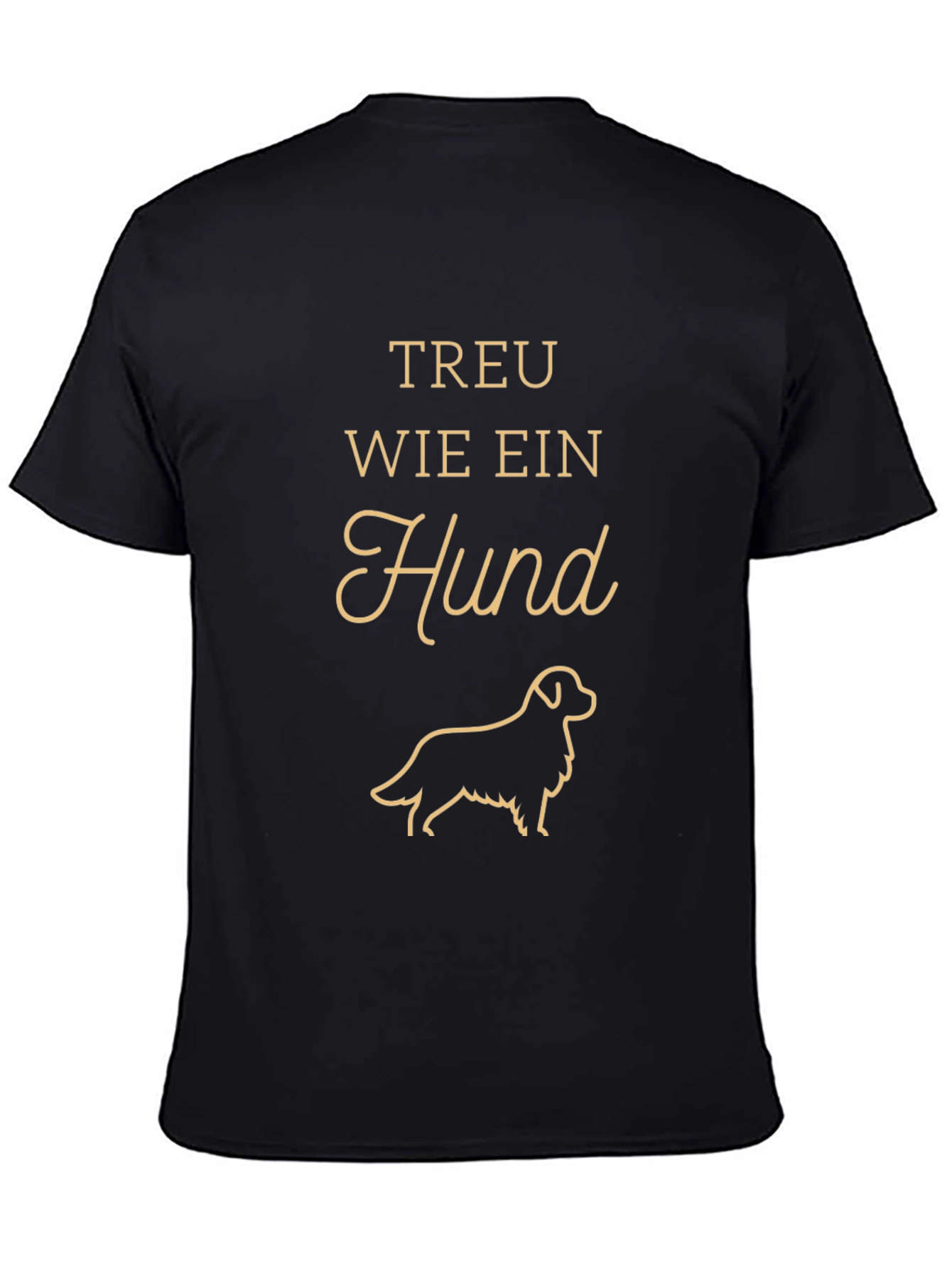 Faithful Dog T-Shirt - Treu Wie Ein Hund